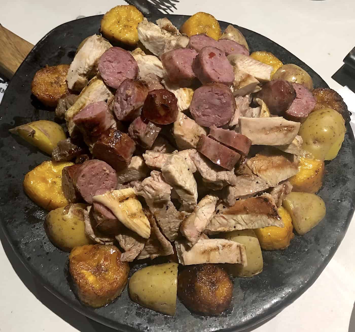 Picada at Leños y Parrilla on Circunvalar in Pereira, Risaralda, Colombia