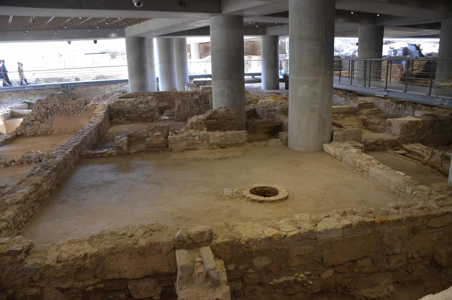 House ΣΤ in the archaeological site at the Acropolis Museum in Athens, Greece