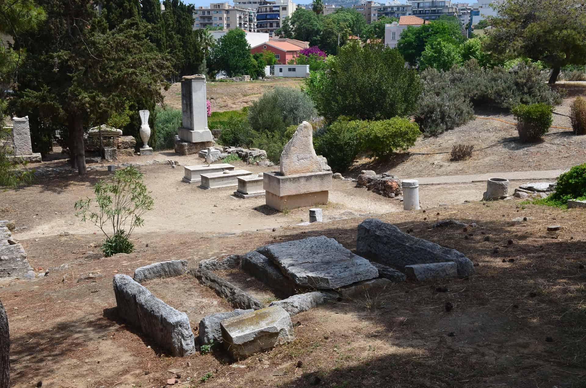 Cemetery at Kerameikos, Athens, Greece