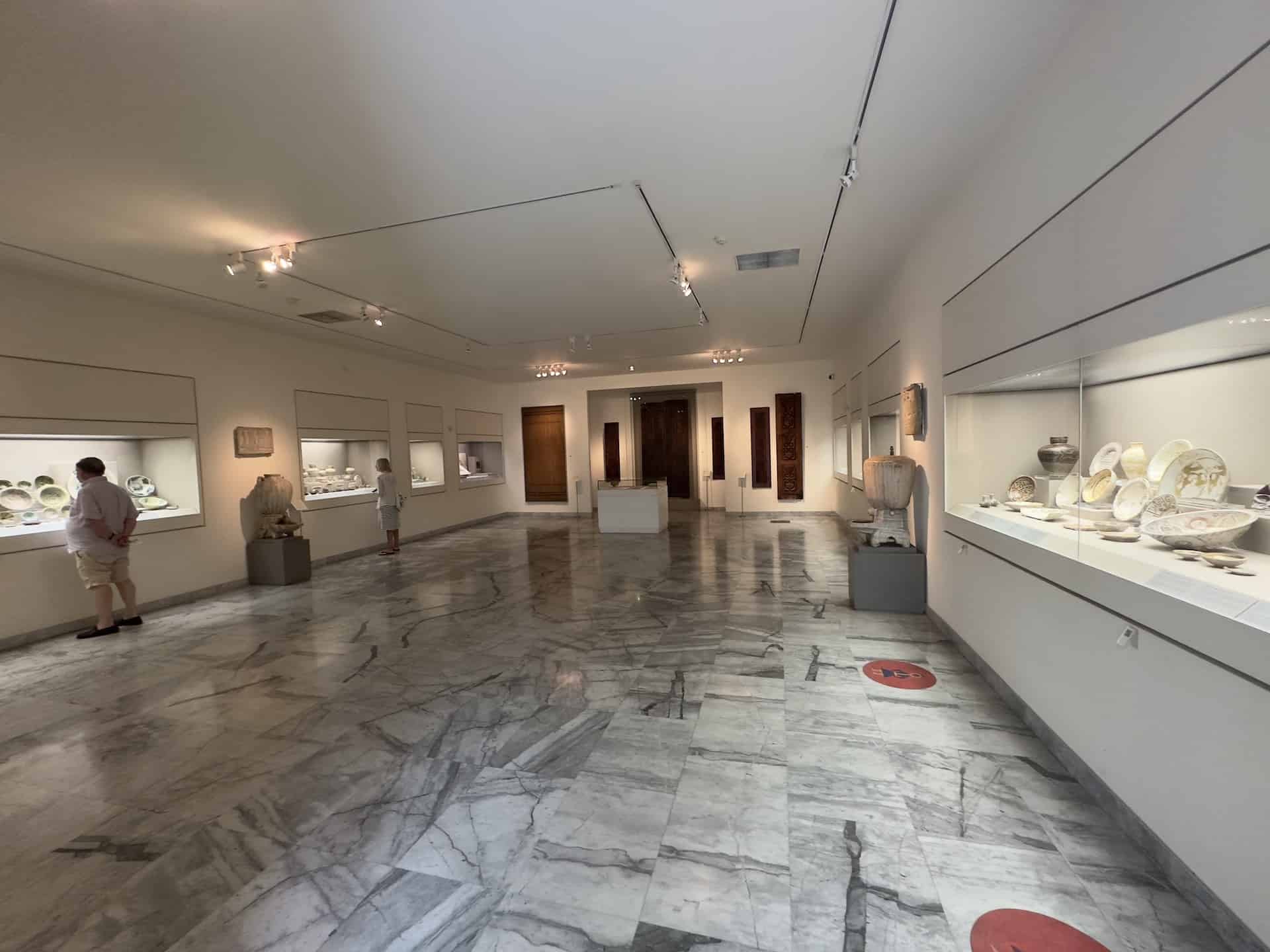 Gallery I at the Benaki Museum of Islamic Art in Athens, Greece