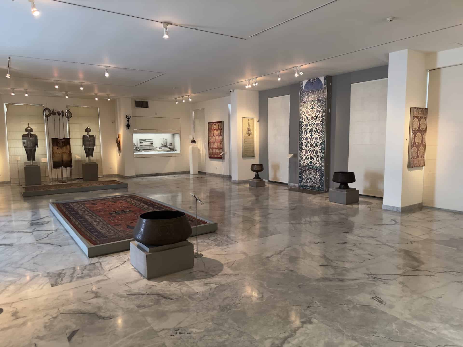 Gallery IV at the Benaki Museum of Islamic Art in Athens, Greece