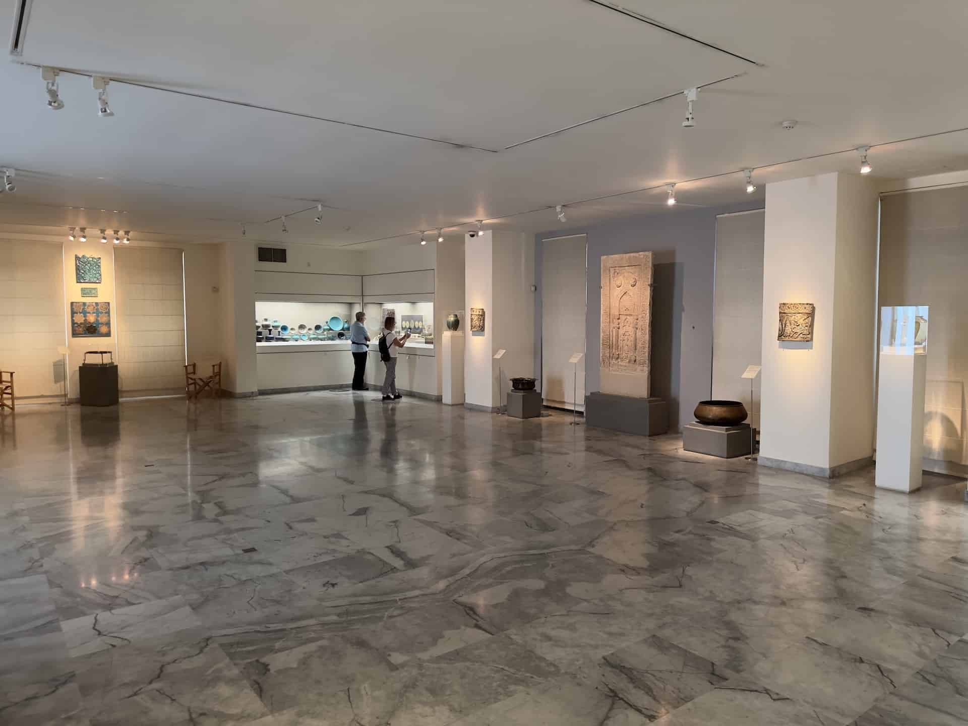 Gallery II at the Benaki Museum of Islamic Art in Athens, Greece