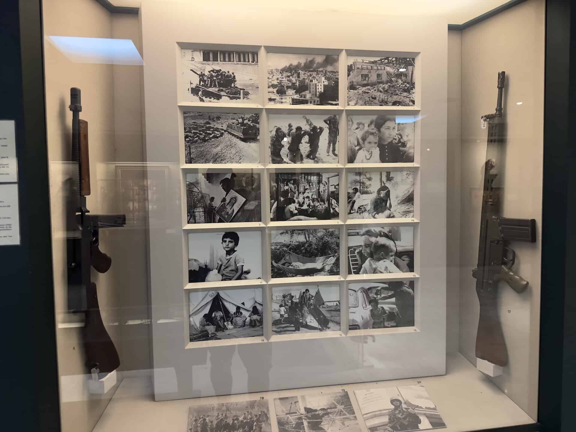 1974 Turkish Invasion of Cyprus at the War Museum in Athens, Greece