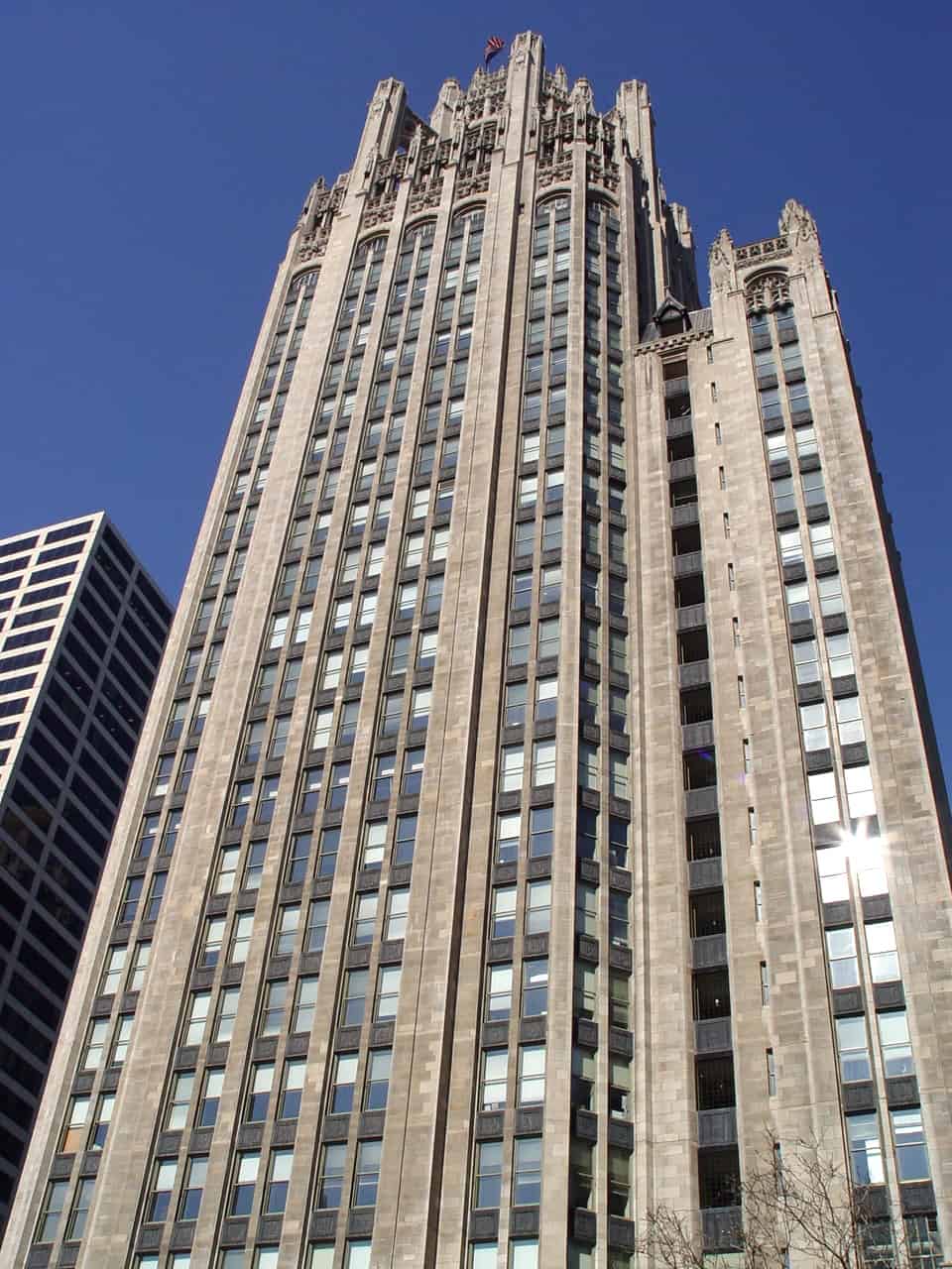Tribune Tower in Chicago, Illinois