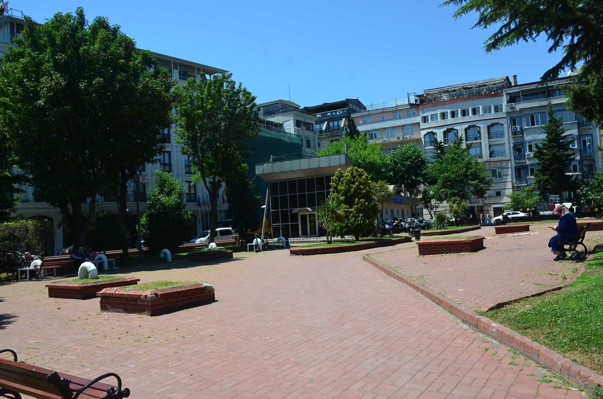 Binbirdirek Park in Sultanahmet, Istanbul, Turkey