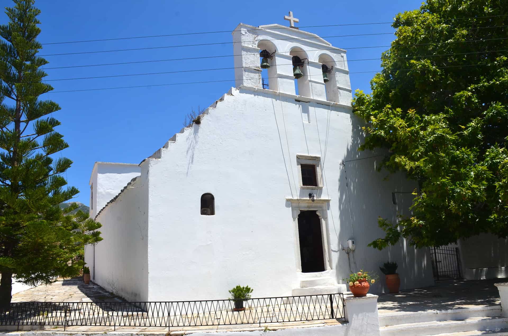 Church of Panagia Protothronos in Halki, Naxos, Greece