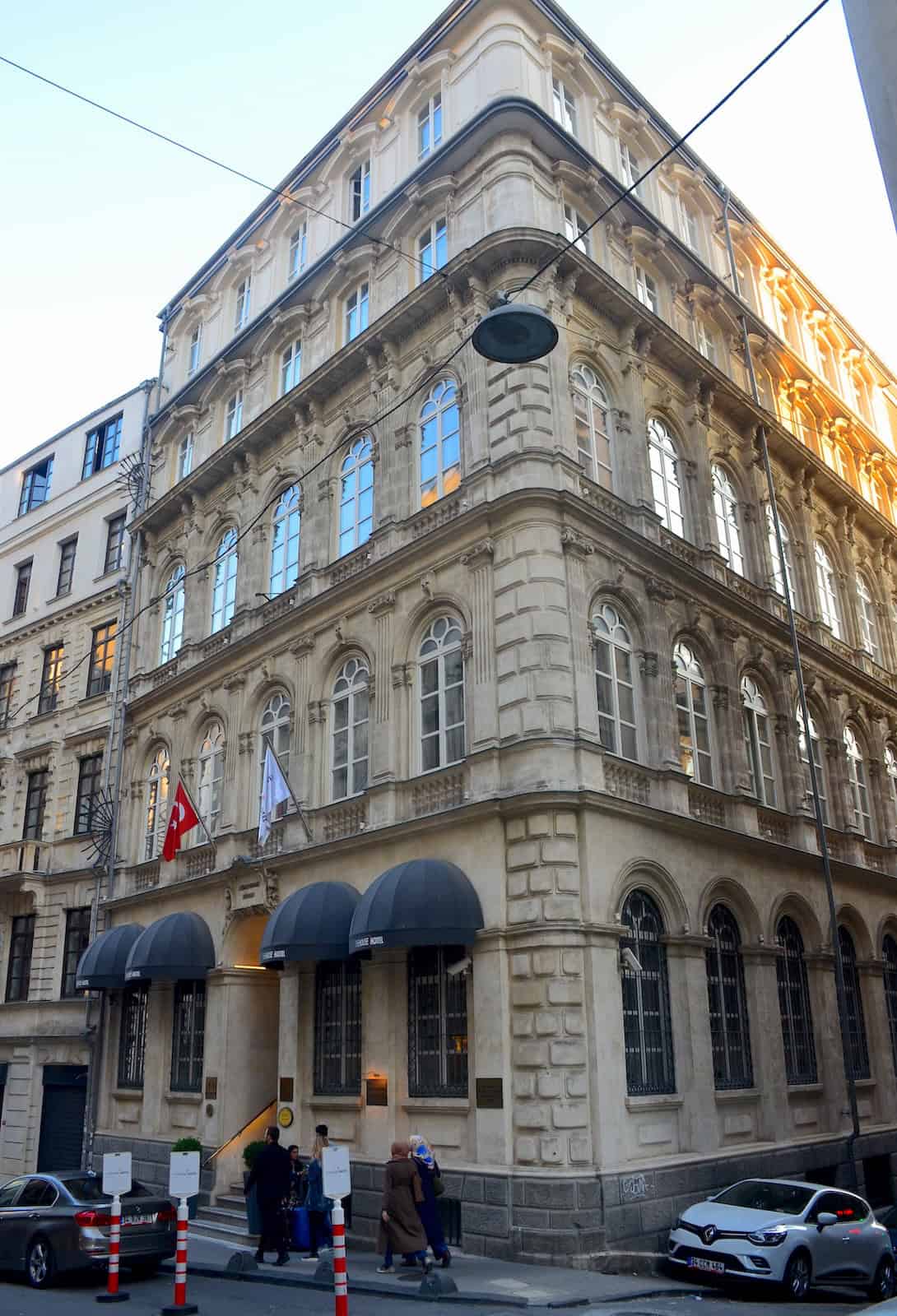 Sümerbank Building on Bankalar Caddesi in Istanbul, Turkey