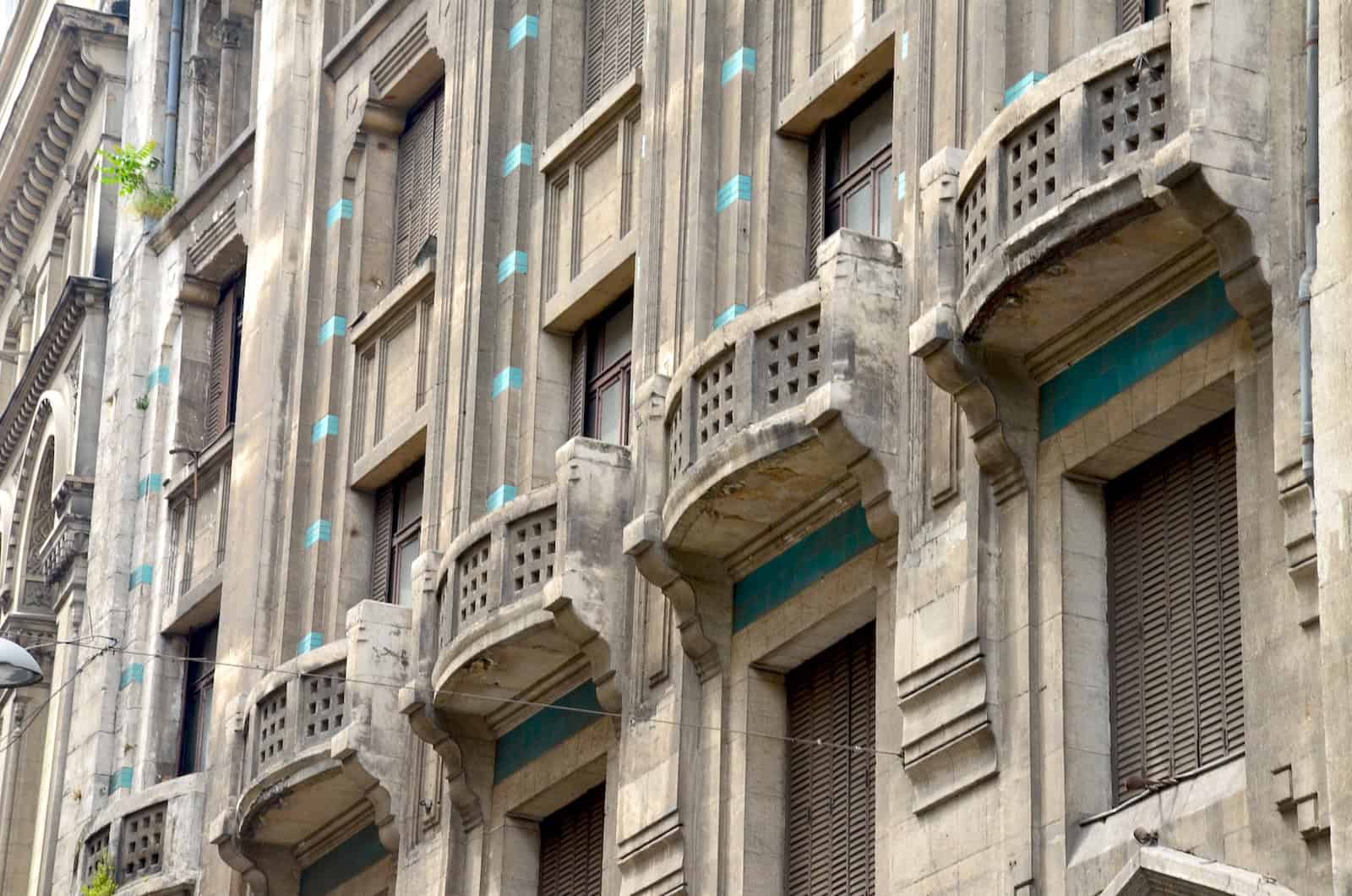 Balconies on Tütün Han