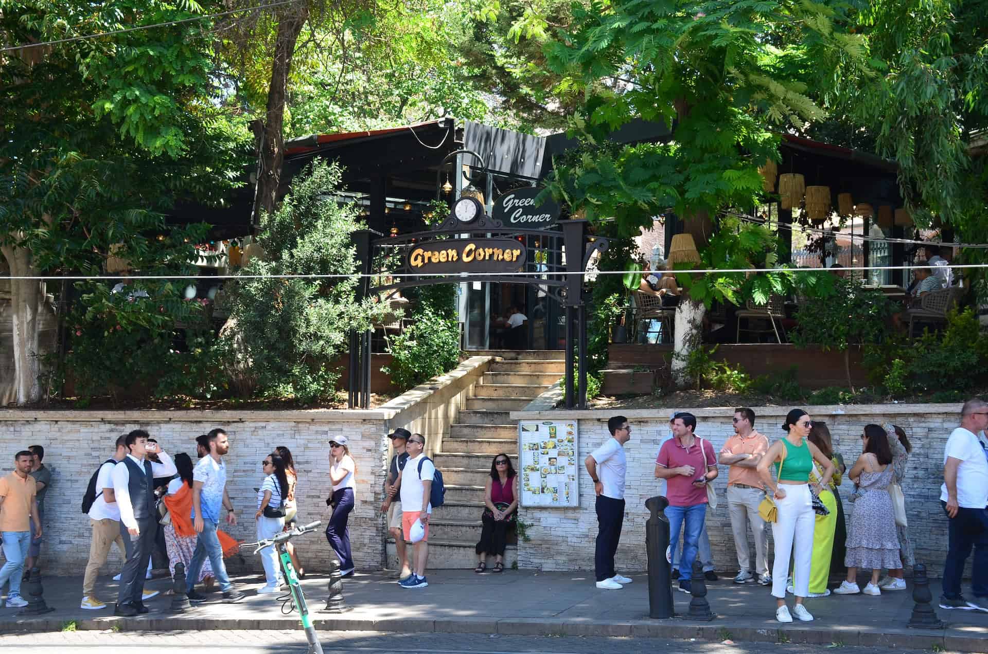 Green Corner in Sultanahmet, Istanbul, Turkey