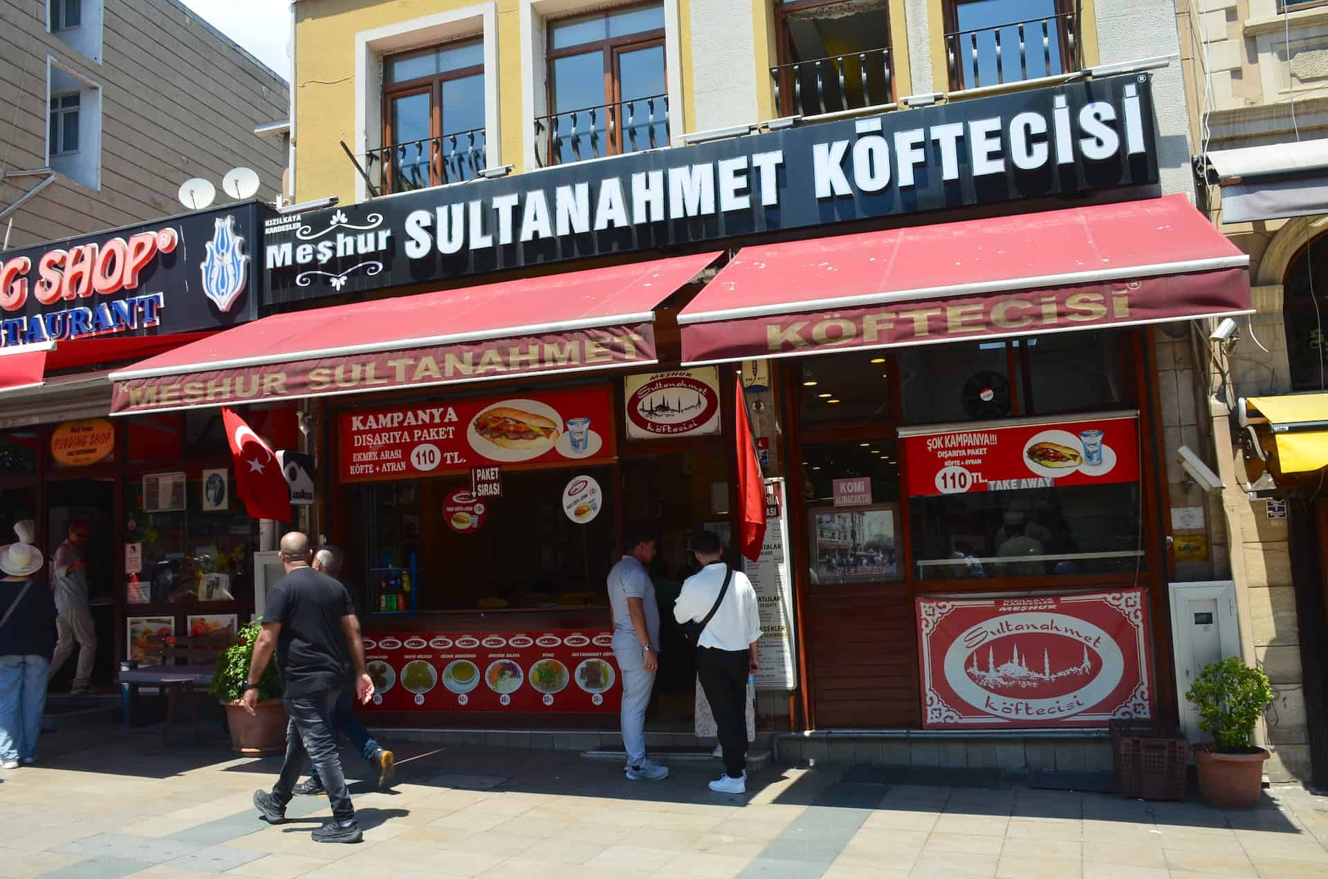 Sultanahmet Köftecisi in Sultanahmet, Istanbul, Turkey