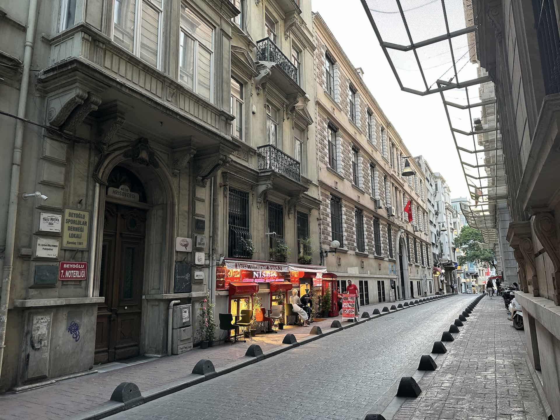Meşelik Street in Taksim, Istanbul, Turkey