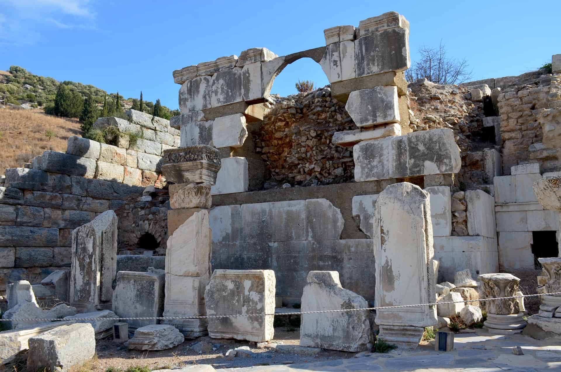 Tomb of Pollio on Domitian Square in Ephesus