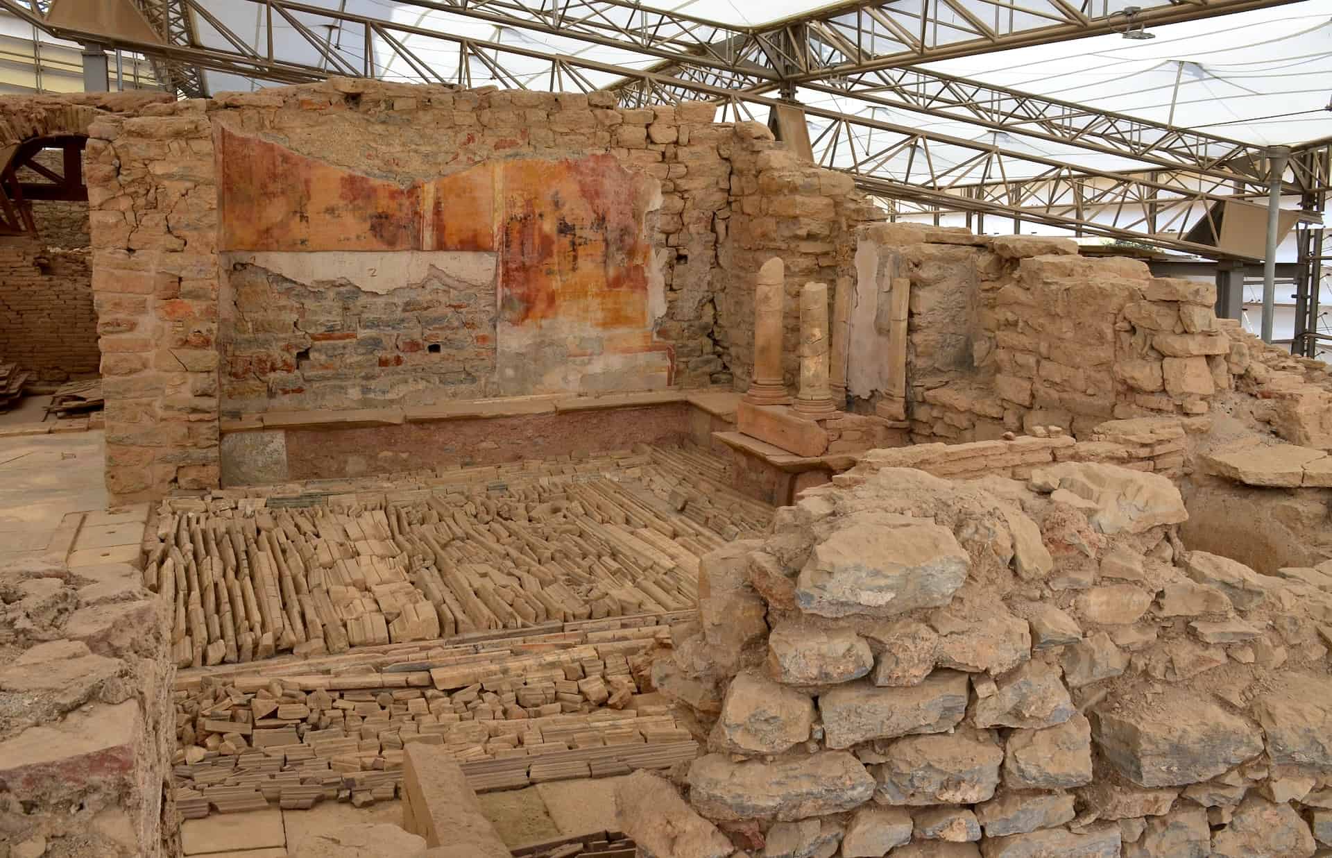 Room to the north of the peristyle courtyard in Dwelling Unit 6 in the Terrace Houses at Ephesus