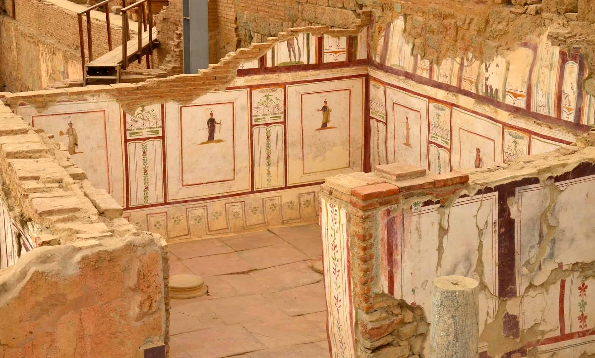 Room of the Muses in Dwelling Unit 3 in the Terrace Houses at Ephesus