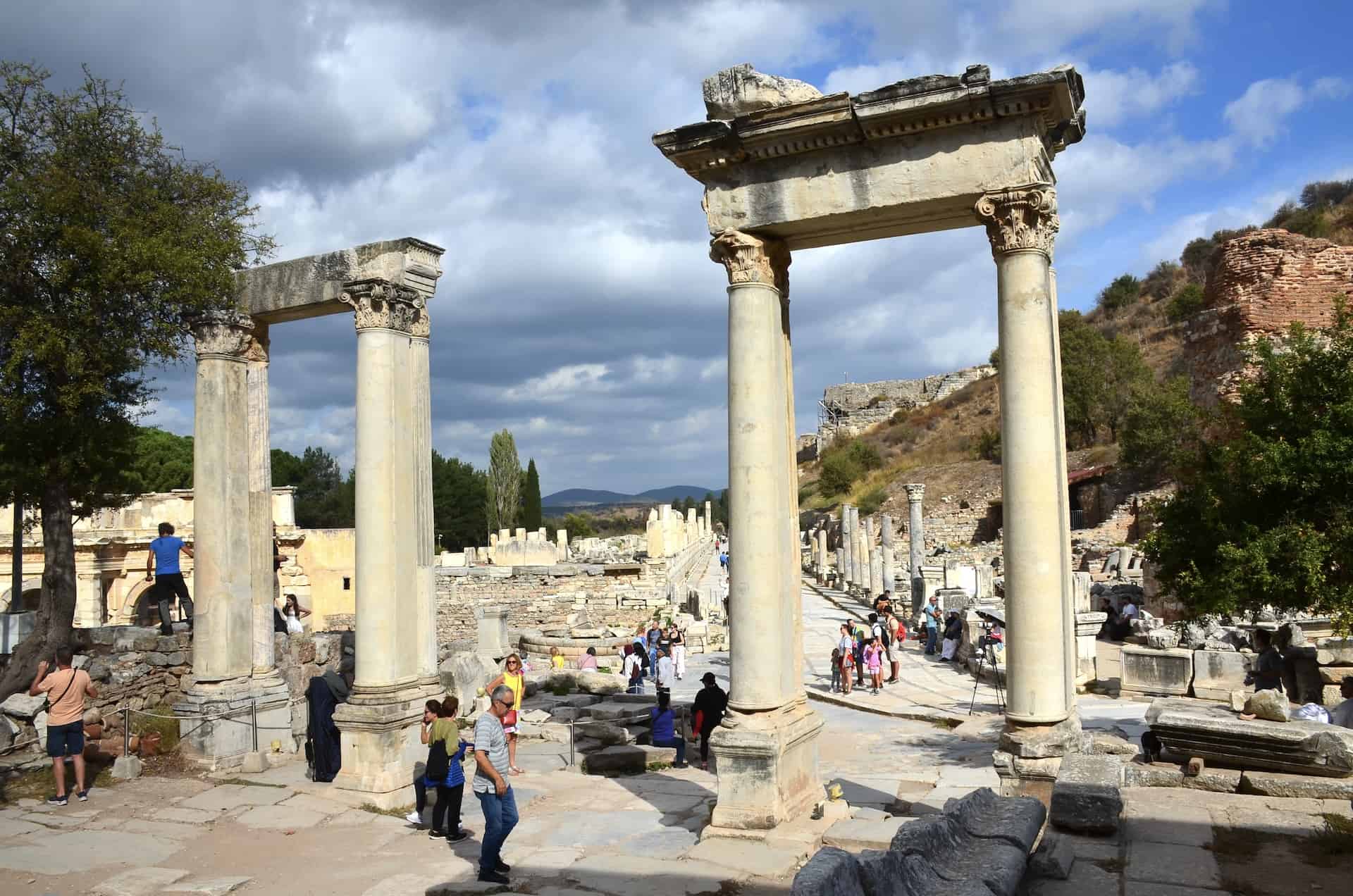 Hadrian's Gate in Ephesus