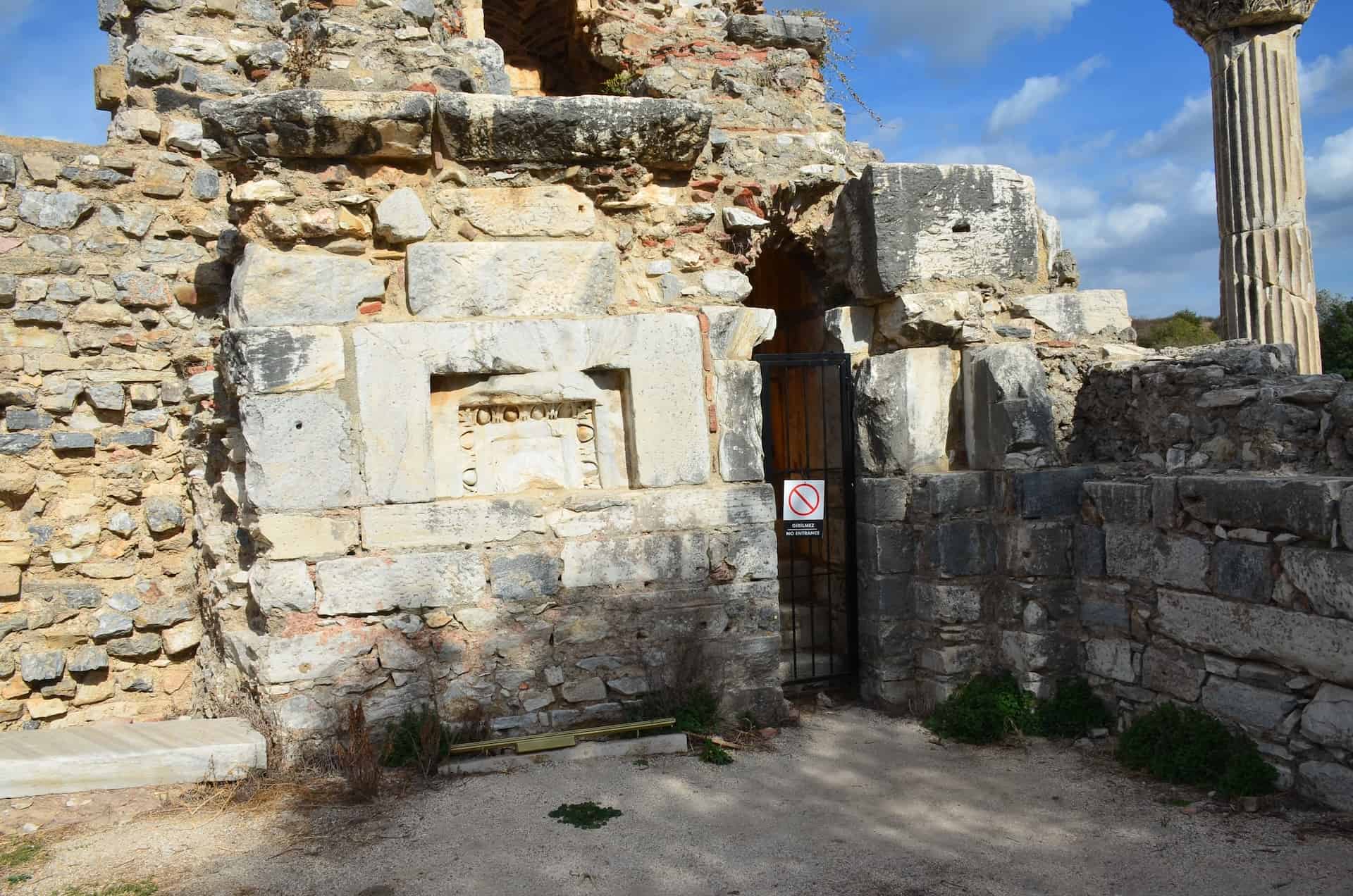 Room on the south side of the apse of the Church of Mary