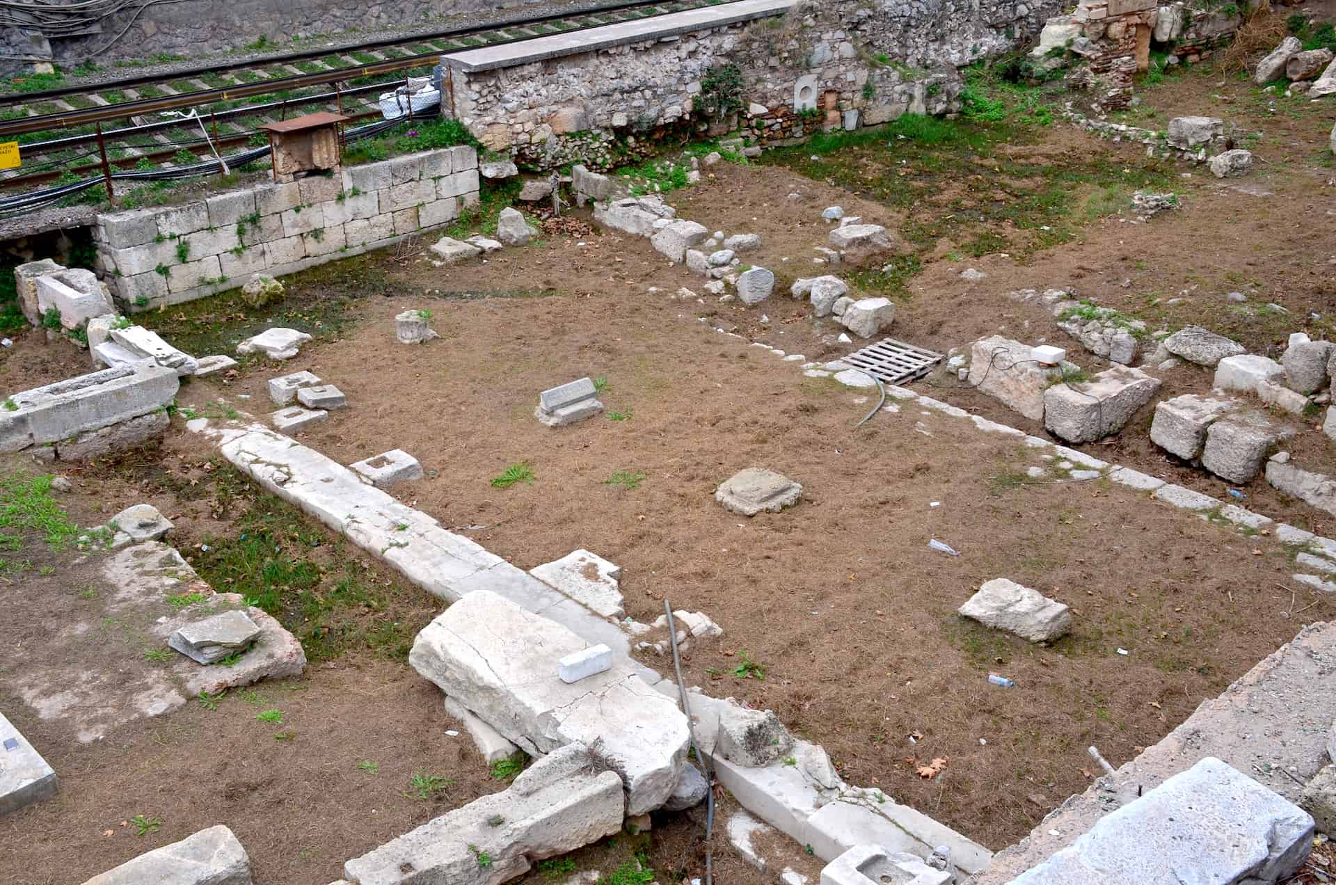 Stoa Basileios at the Ancient Agora of Athens