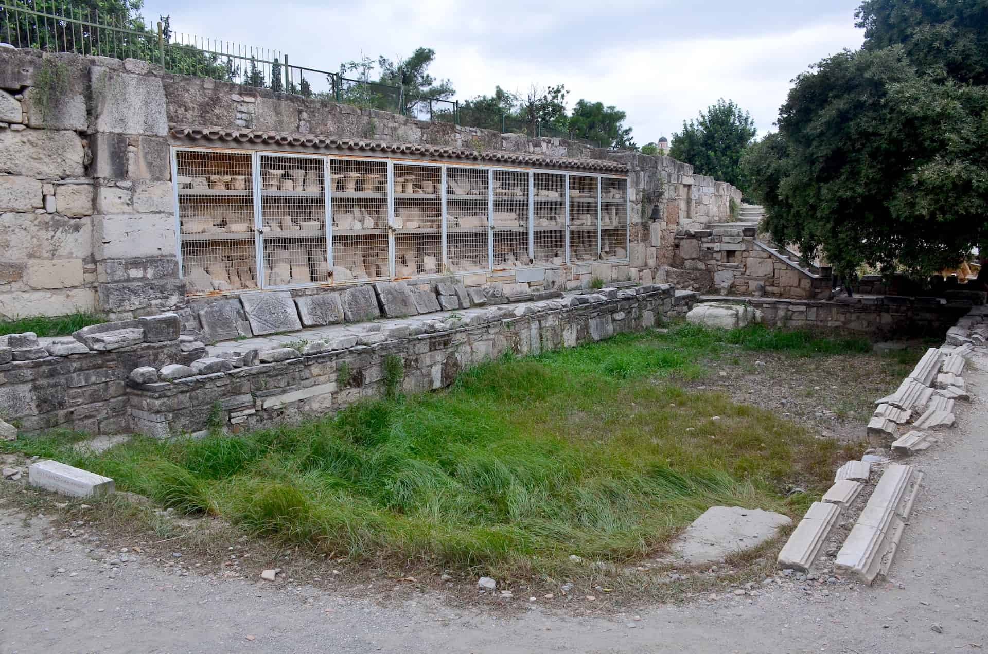 Southeast Fountain House at the Ancient Agora of Athens