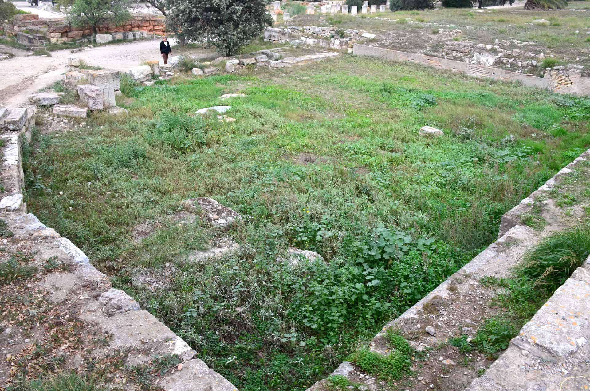 Southwest Fountain House at the Ancient Agora of Athens