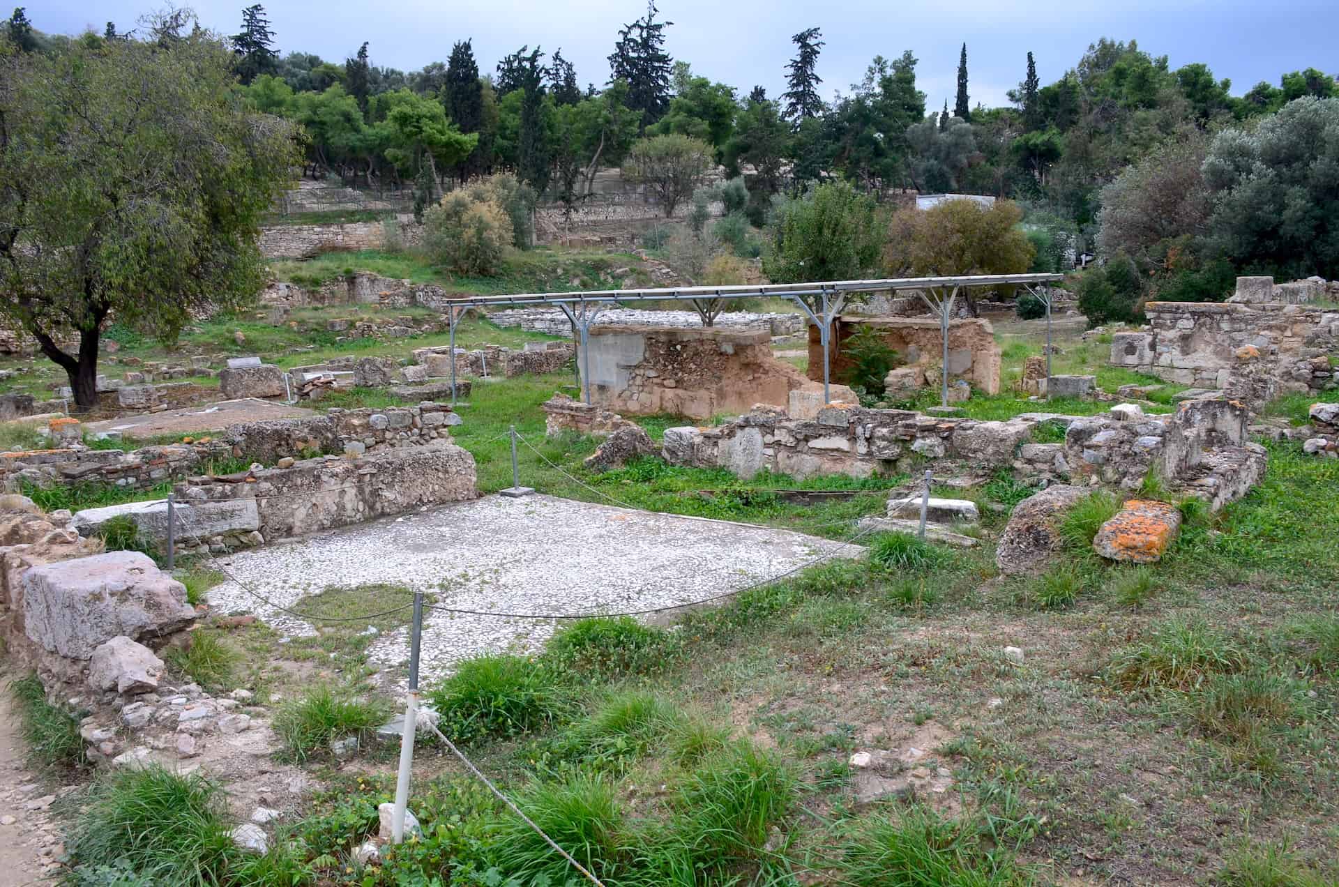 South Roman House at the Ancient Agora of Athens