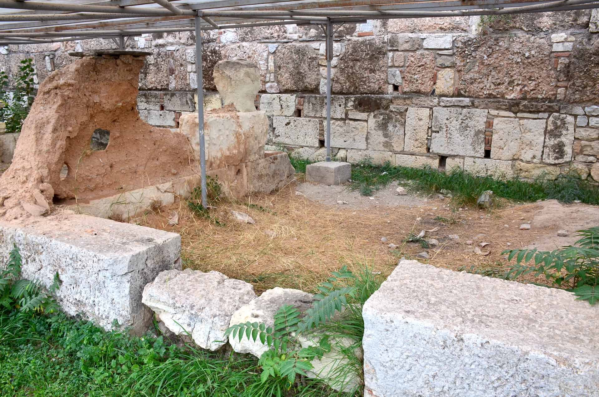 Room in South Stoa I at the Ancient Agora of Athens