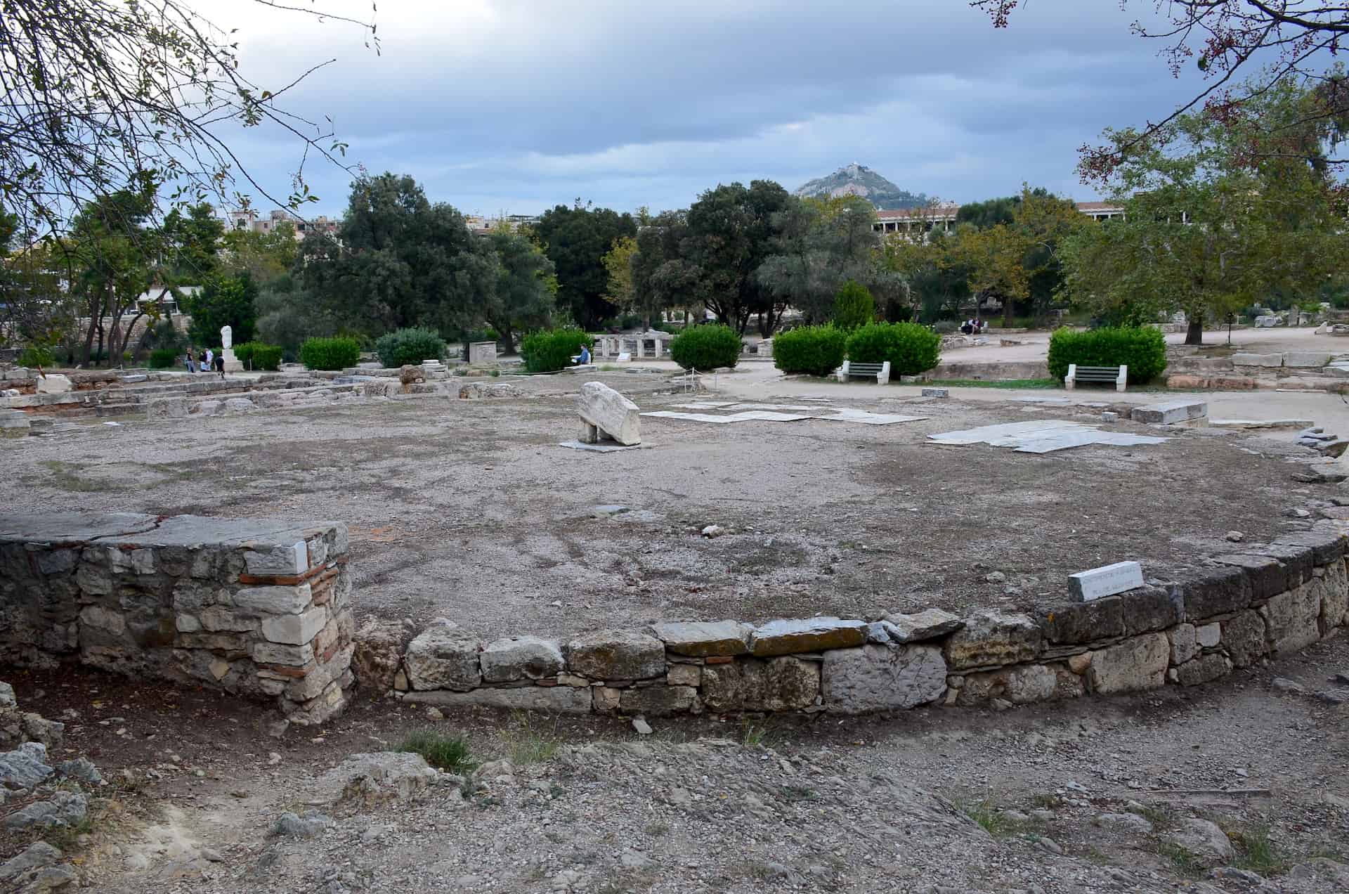 Tholos at the Ancient Agora of Athens