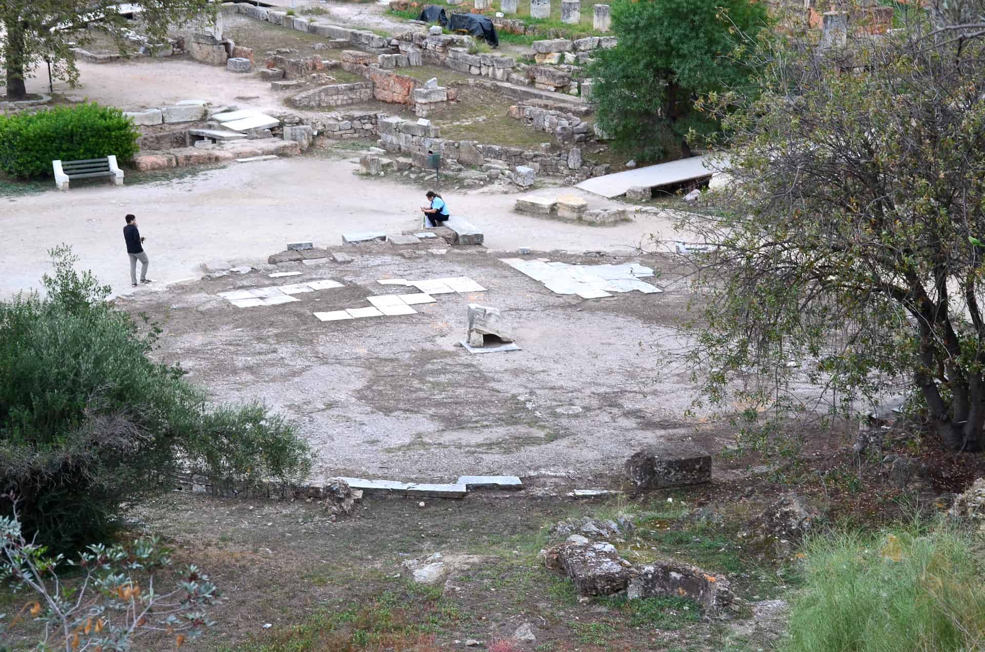 Tholos at the Ancient Agora of Athens