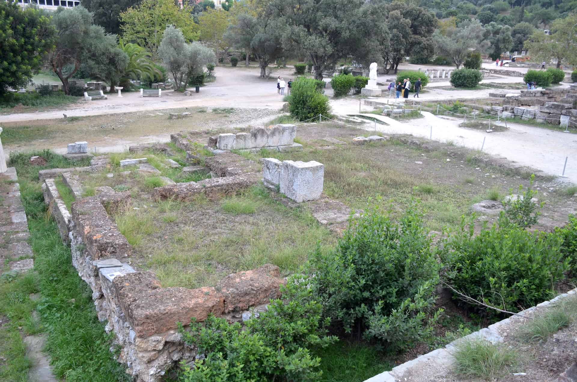 Temple of Apollo Patroos at the Ancient Agora of Athens