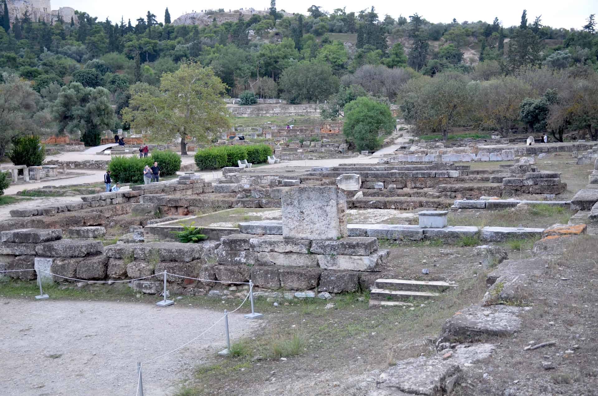 Old Bouleuterion / Metroon at the Ancient Agora of Athens