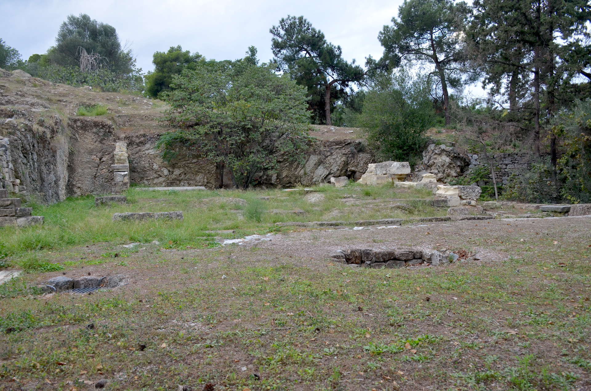 West annex of the Stoa of Zeus Eleftherios