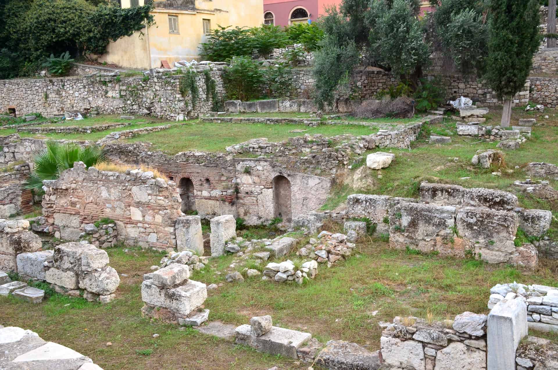 Library of Pantainos at the Ancient Agora of Athens