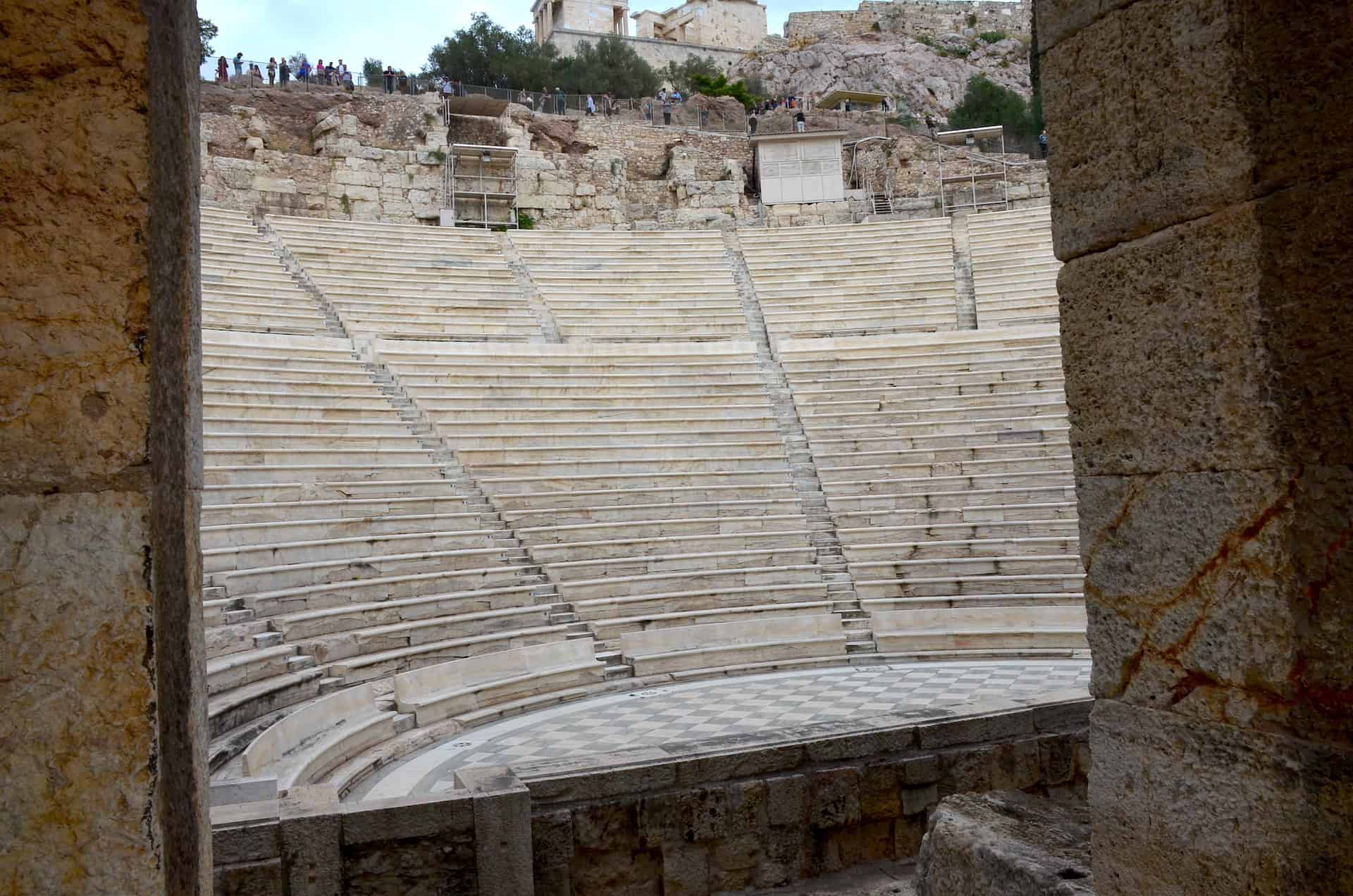 Seats of the Odeon of Herodes Atticus
