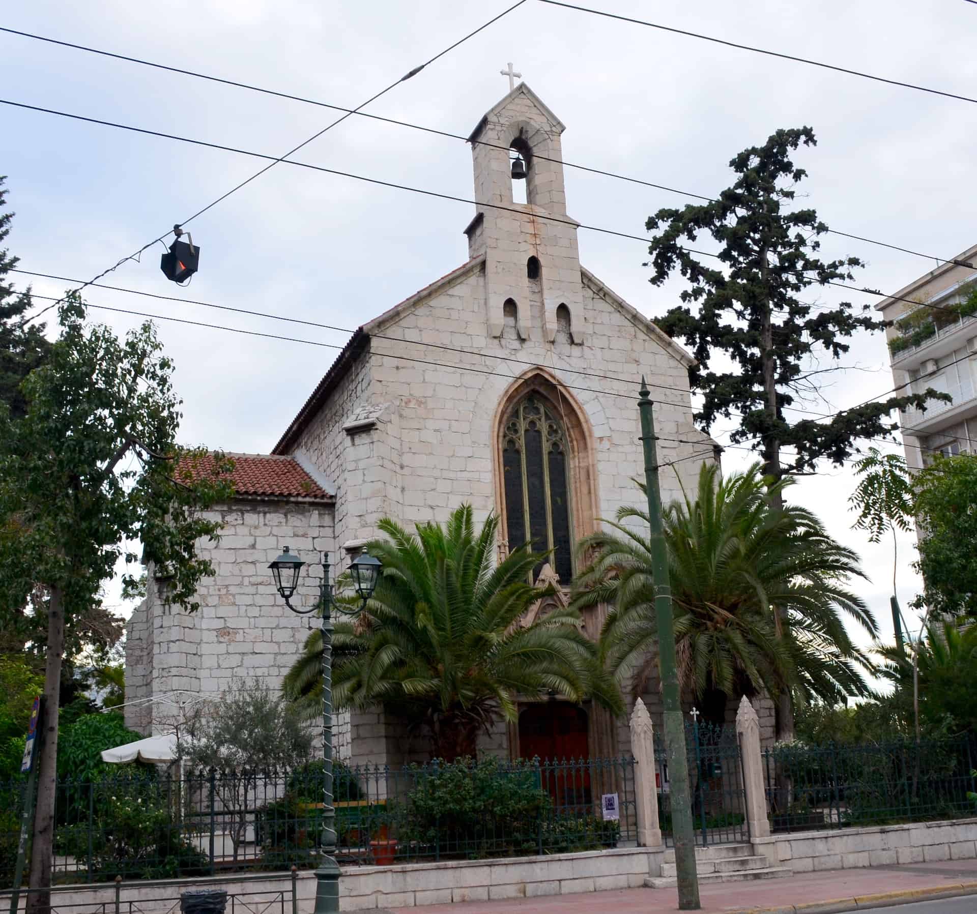 Saint Paul's Anglican Church in Syntagma, Athens, Greece