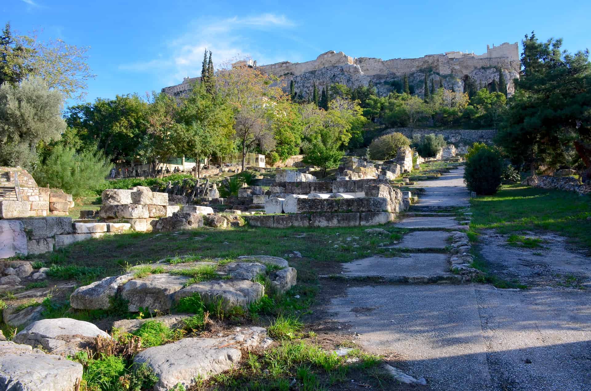 Eleusinion at the Ancient Agora of Athens