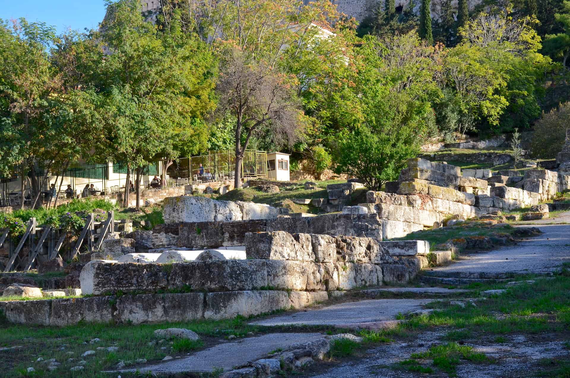 Eleusinion at the Ancient Agora of Athens