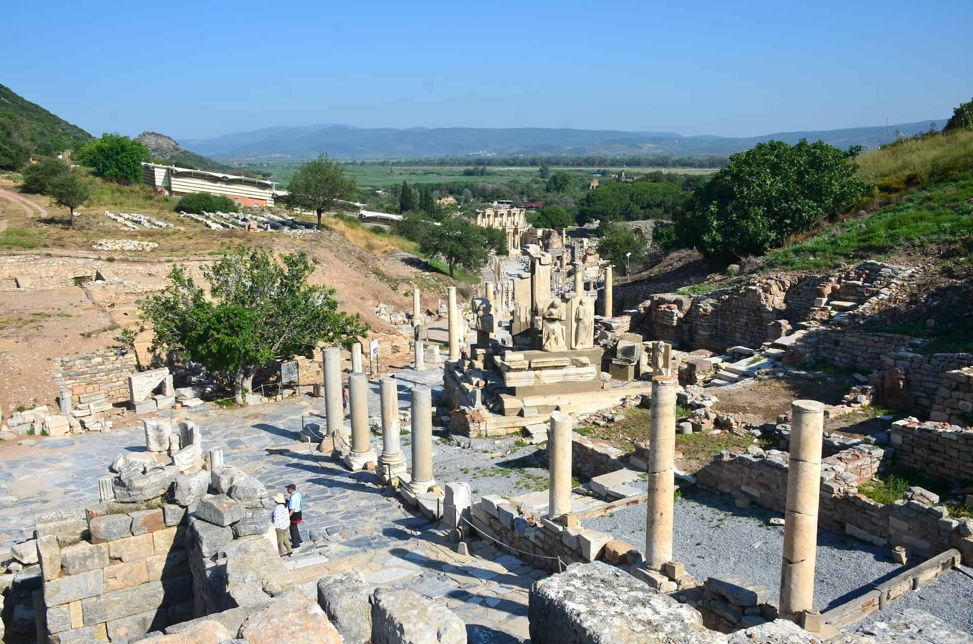Scenic viewpoint at Ephesus