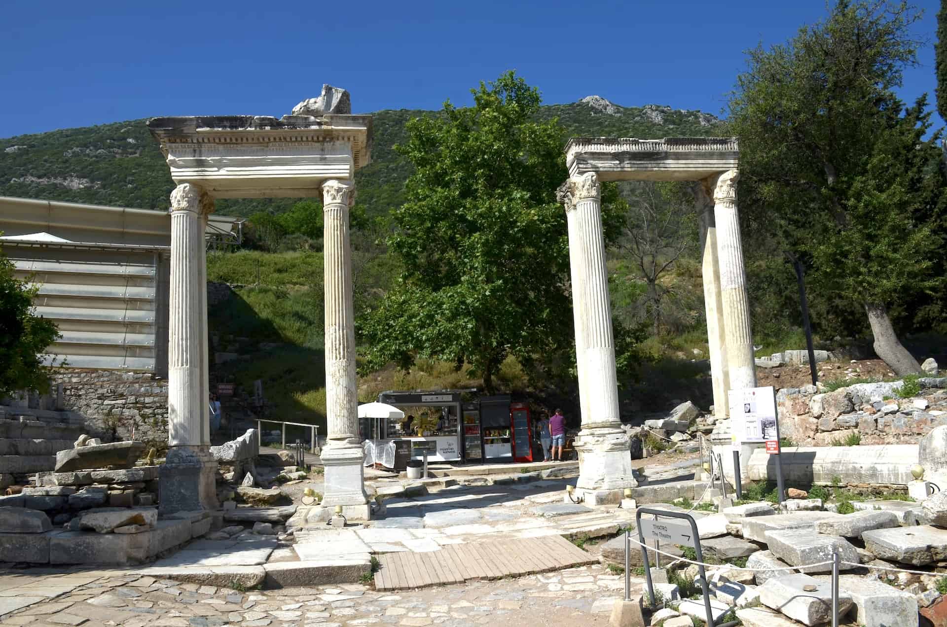Hadrian's Gate in Ephesus
