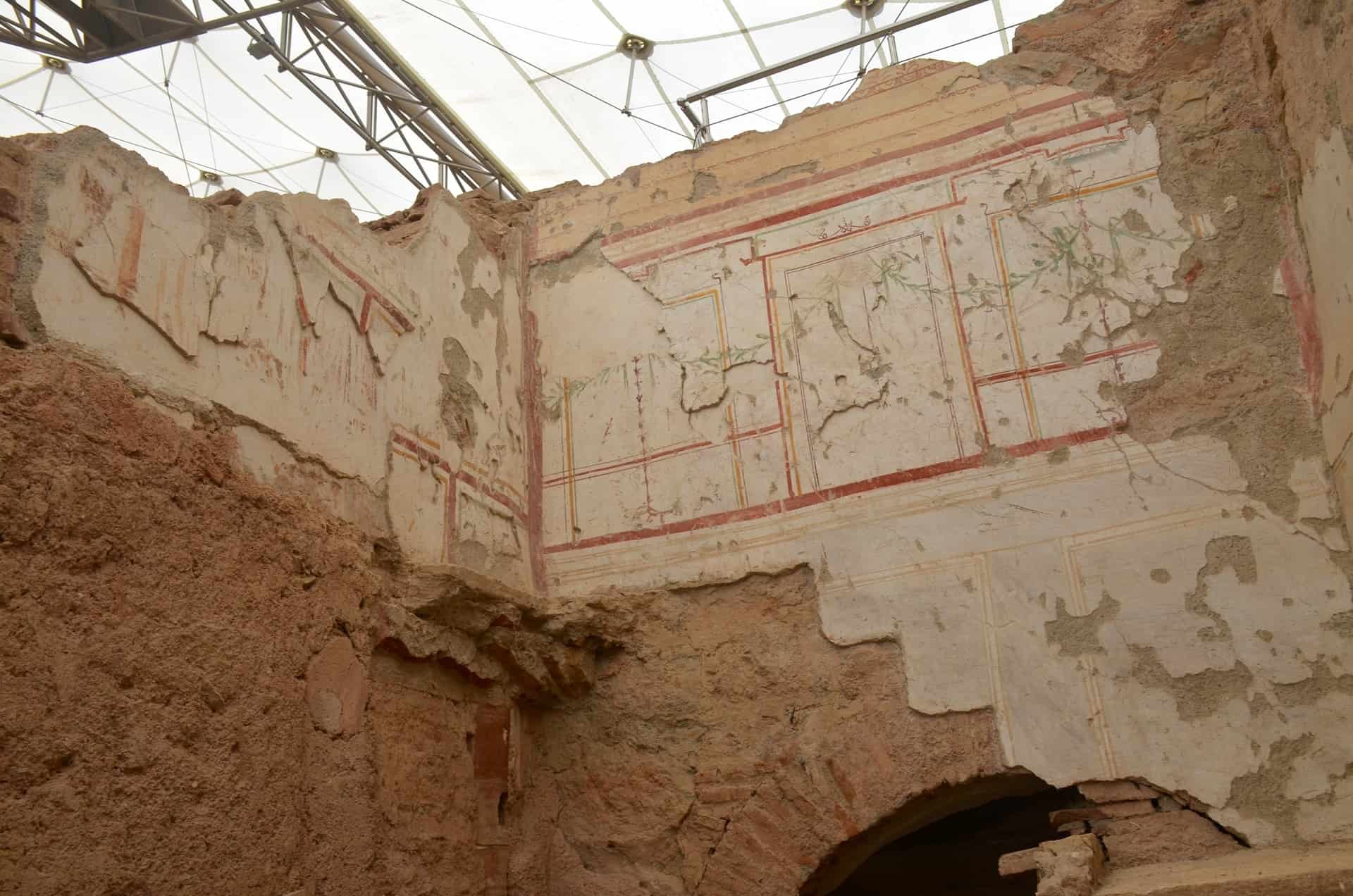 Frescoes in Room 36b of Dwelling Unit 6 in the Terrace Houses at Ephesus