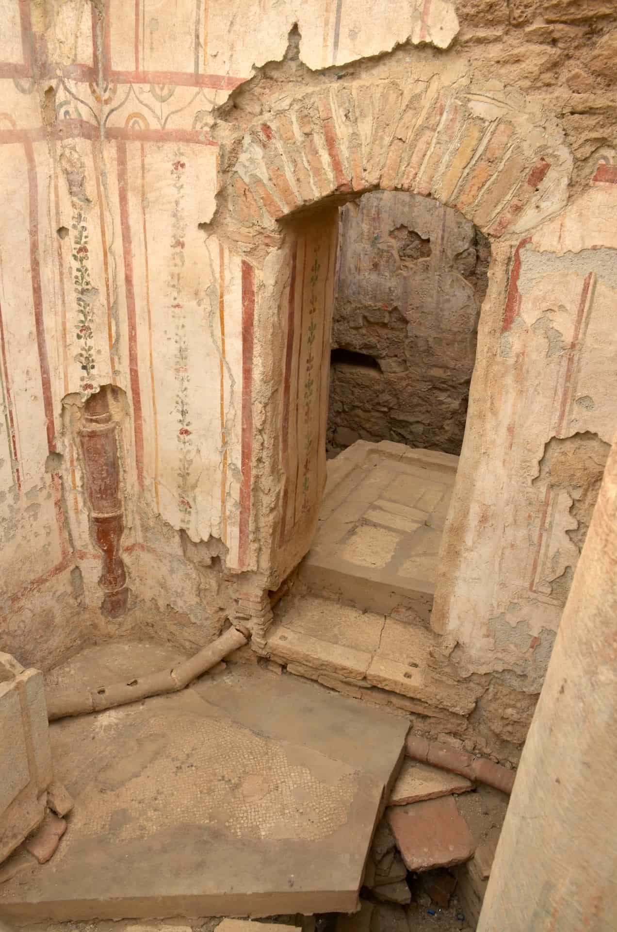 Latrine in Dwelling Unit 2 in the Terrace Houses at Ephesus