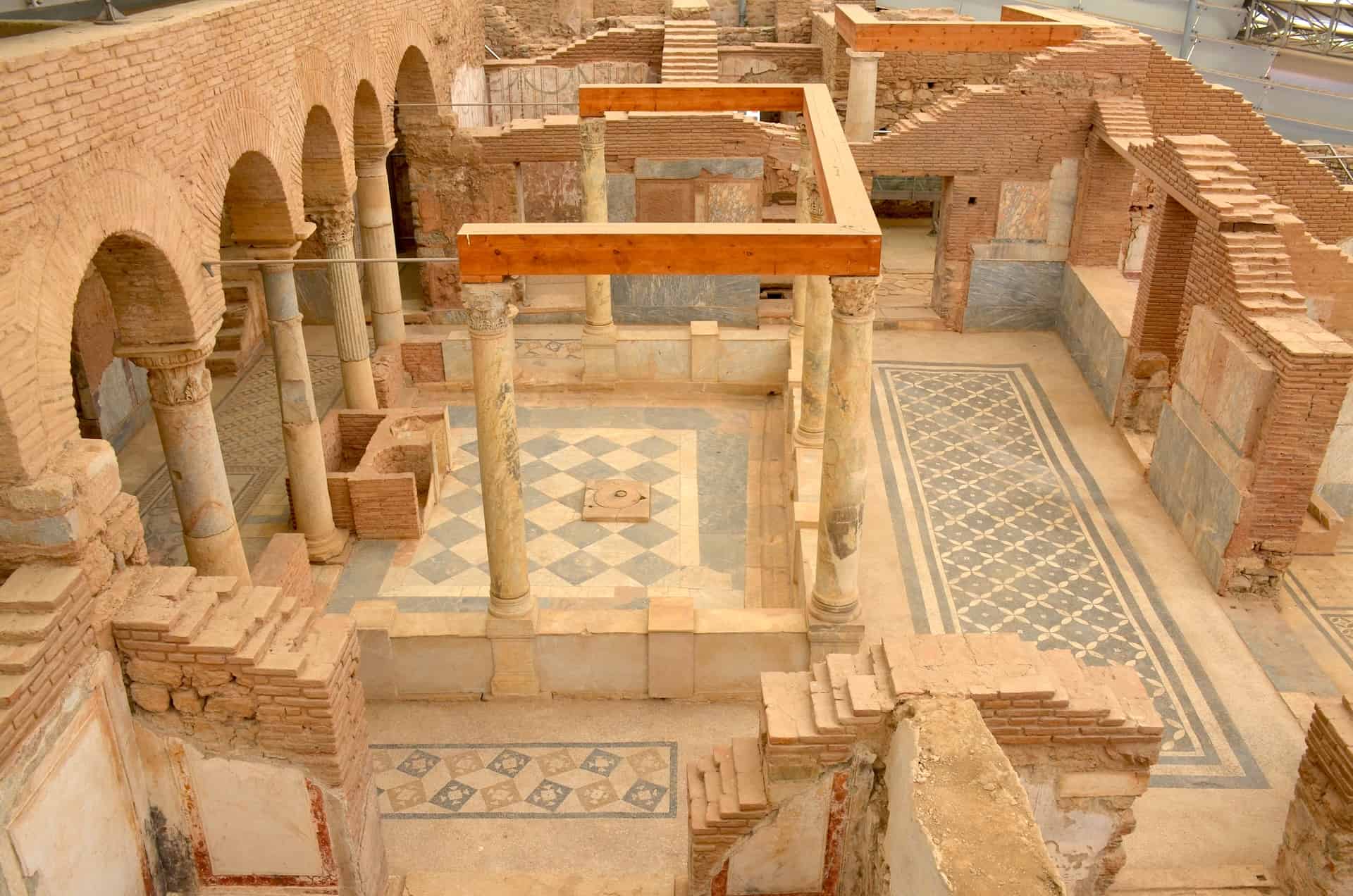 Central peristyle courtyard of Dwelling Unit 2 in the Terrace Houses at Ephesus