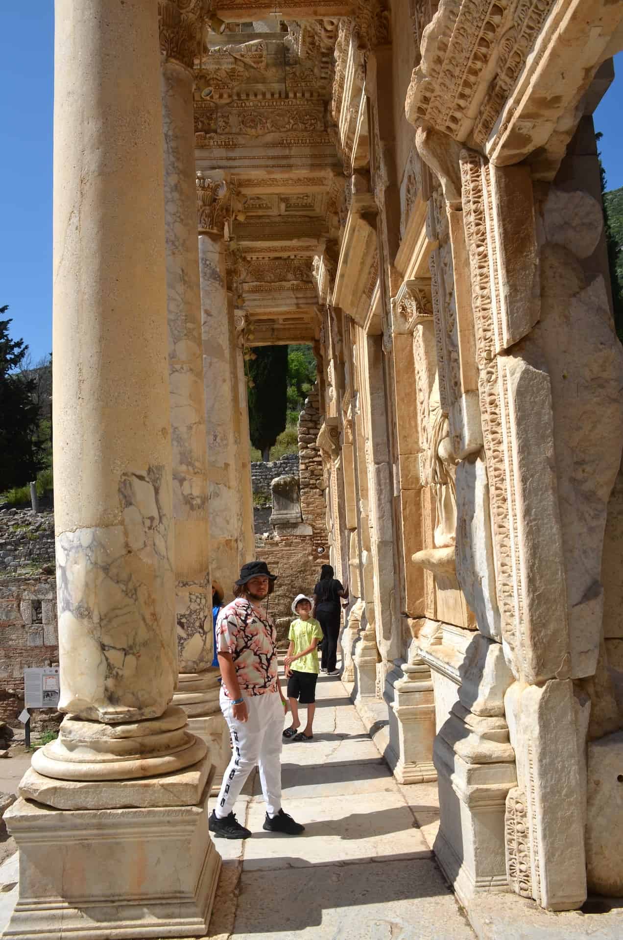 Porch of the Library of Celsus