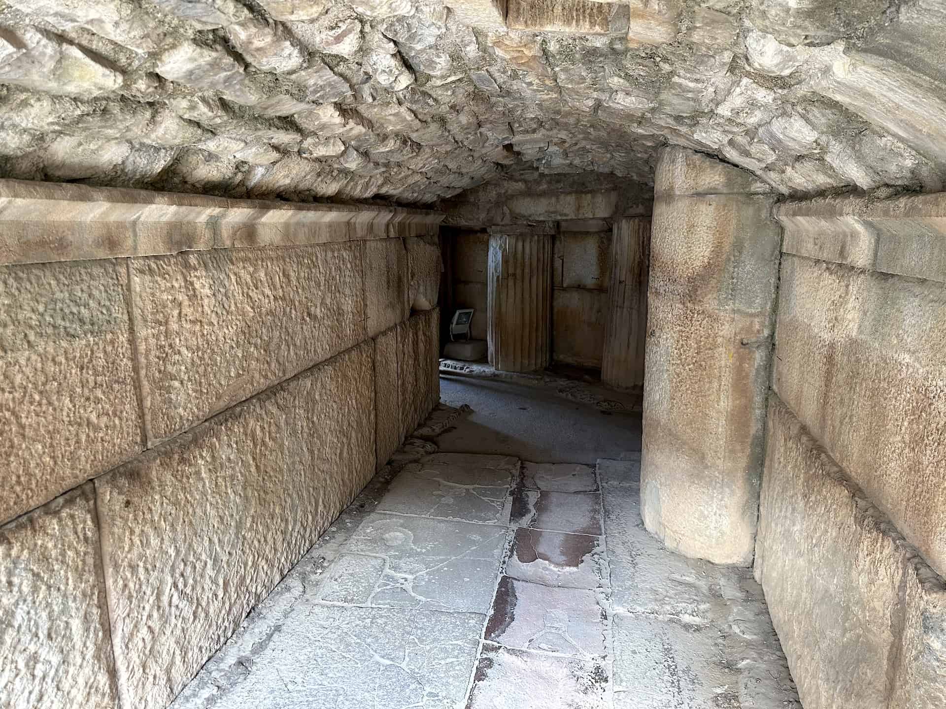 Entrance tunnel at the Great Theatre at Ephesus