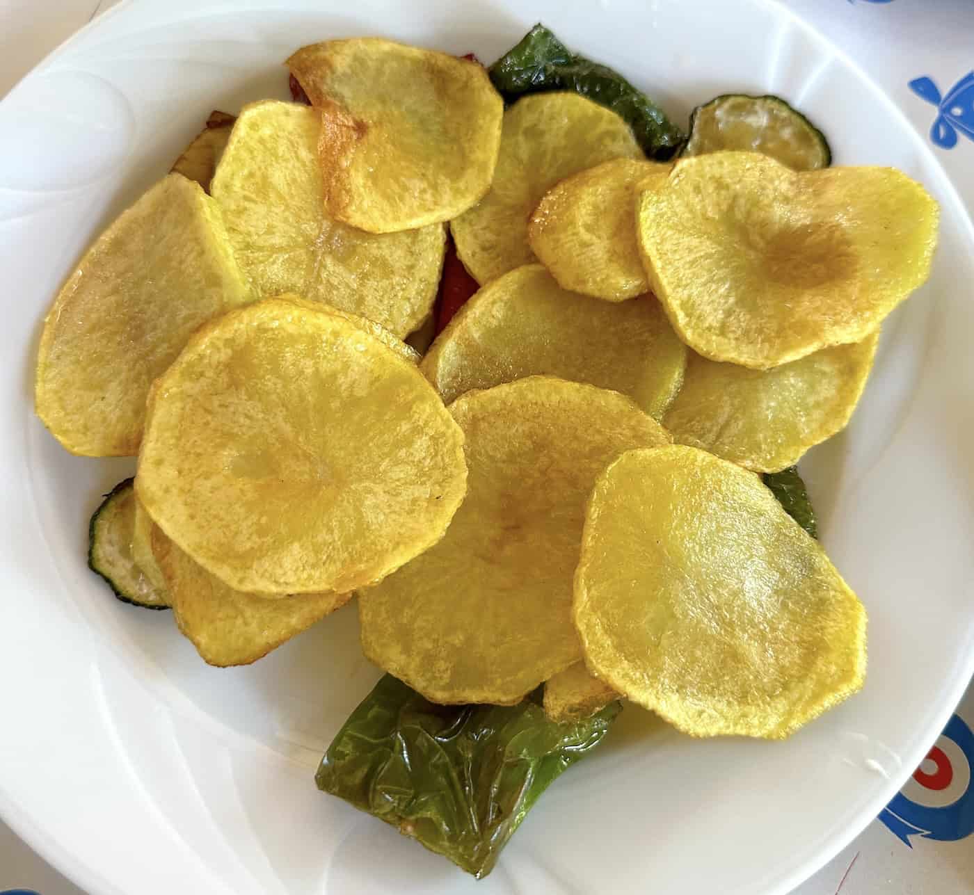 Potato and vegetable plate at Asker'in Yeri