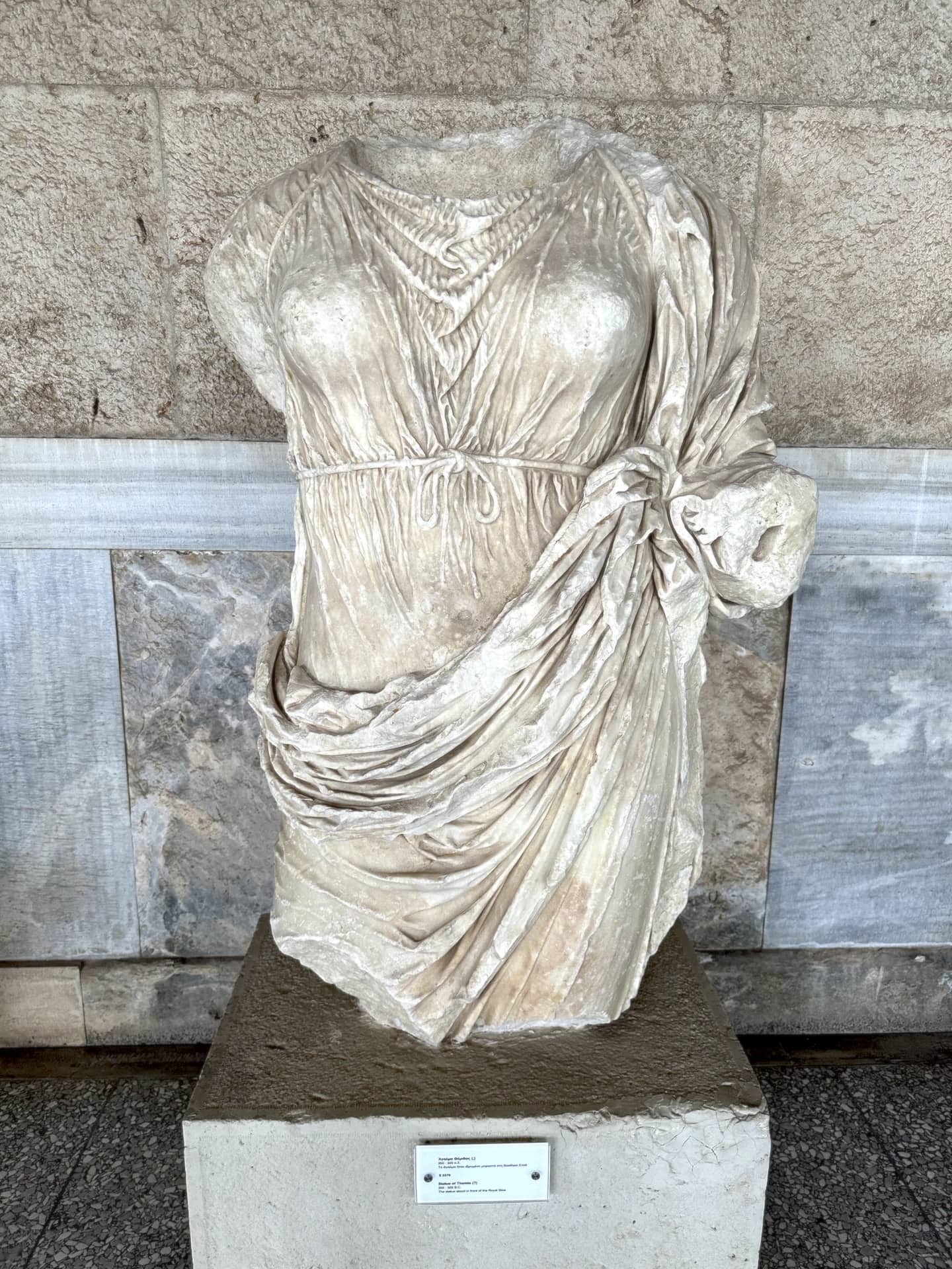 Possible statue of Themis