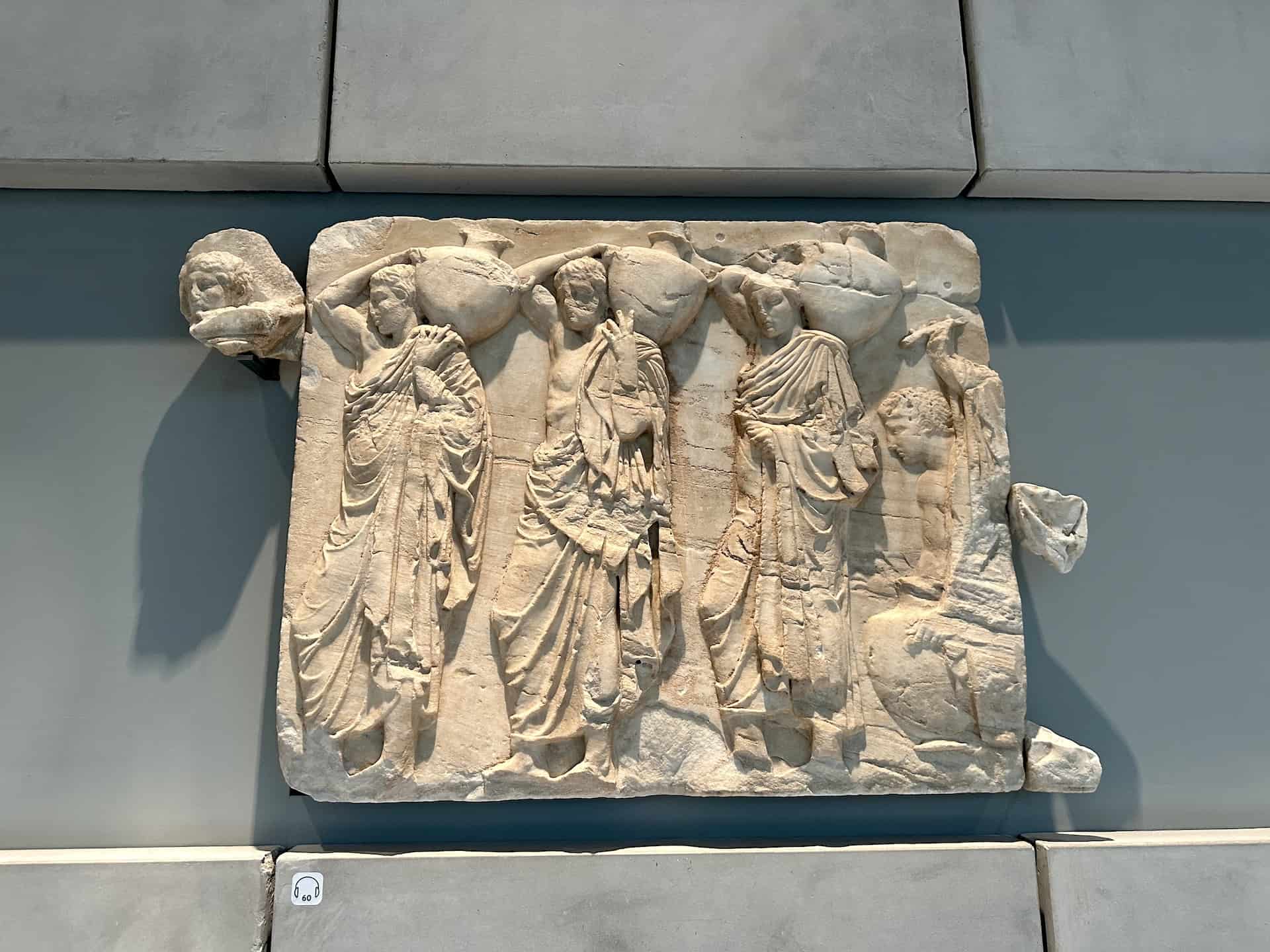 N VI, 16-19 on the north frieze of the Parthenon