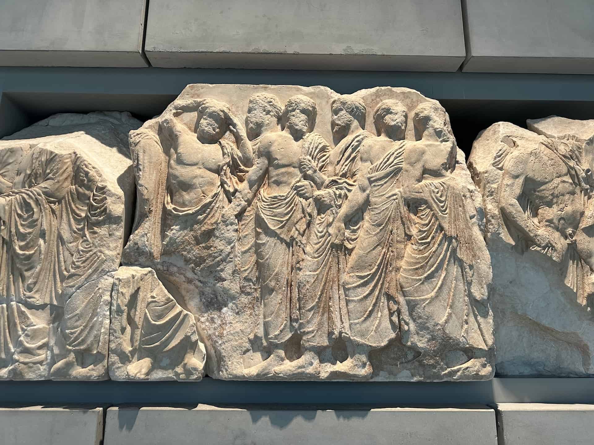 N X, 37-43 on the north frieze of the Parthenon