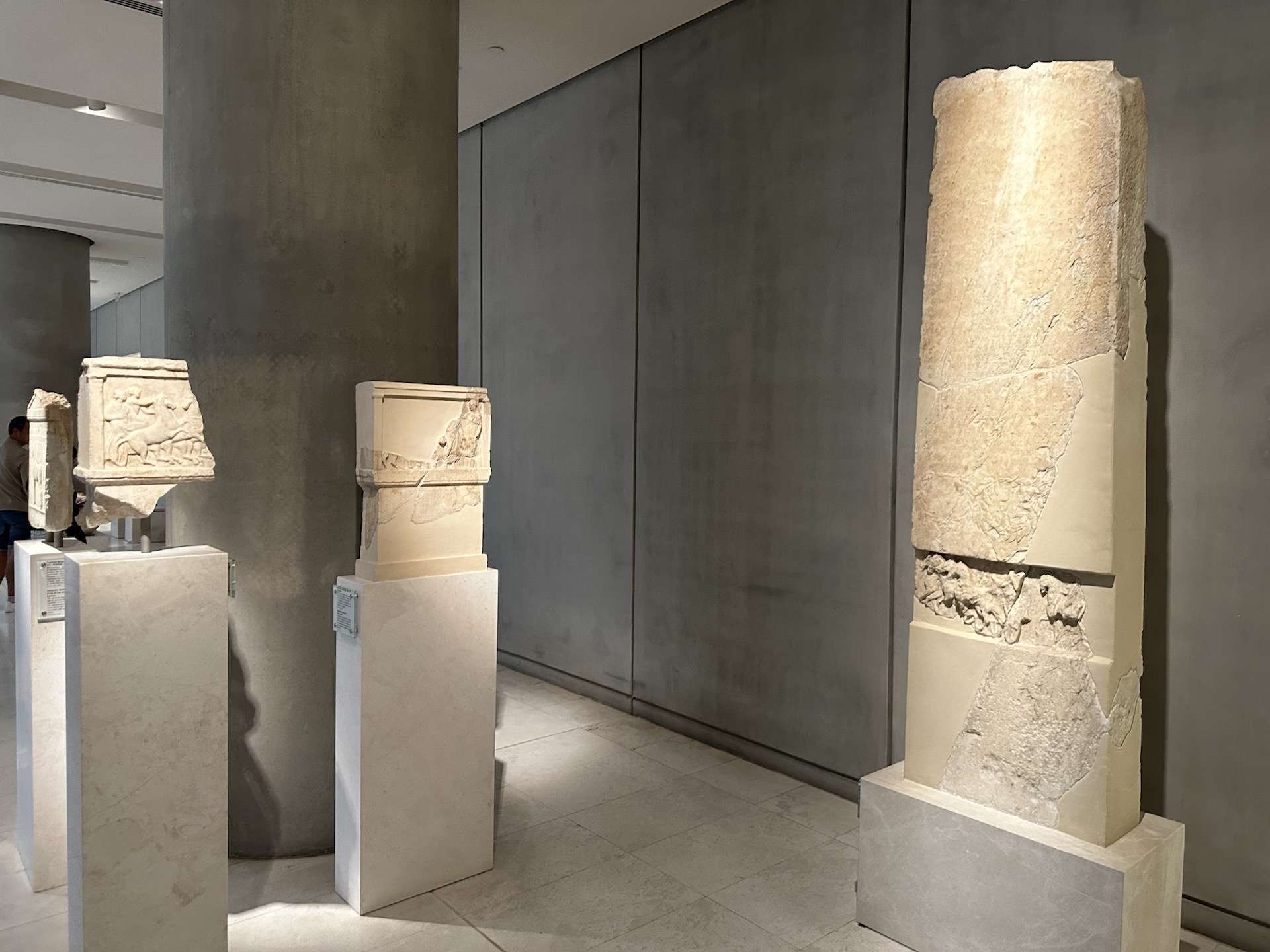 Honorary decrees at the Acropolis Museum in Athens, Greece