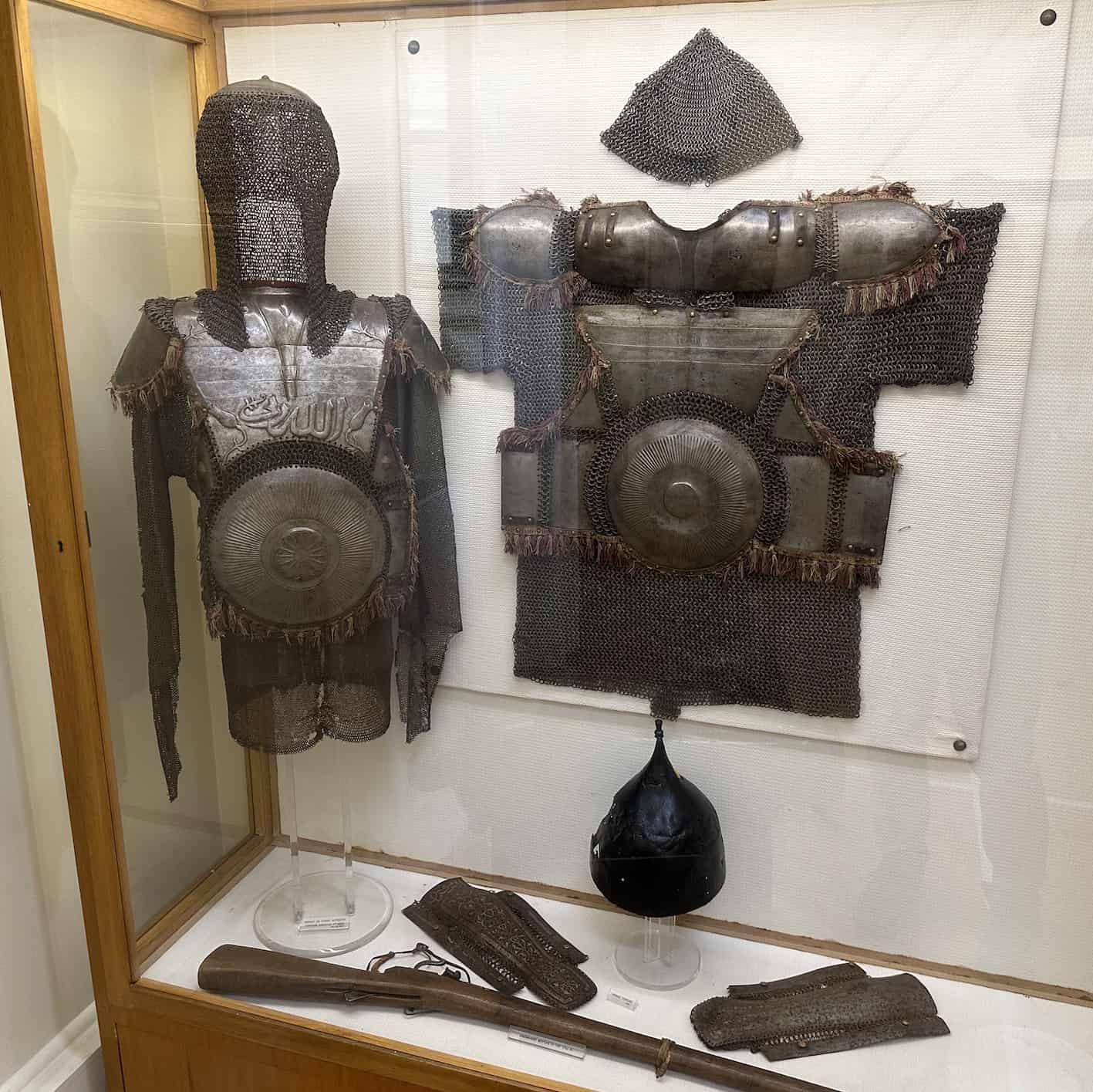 17th century Ottoman armor decorated with verses from the Quran