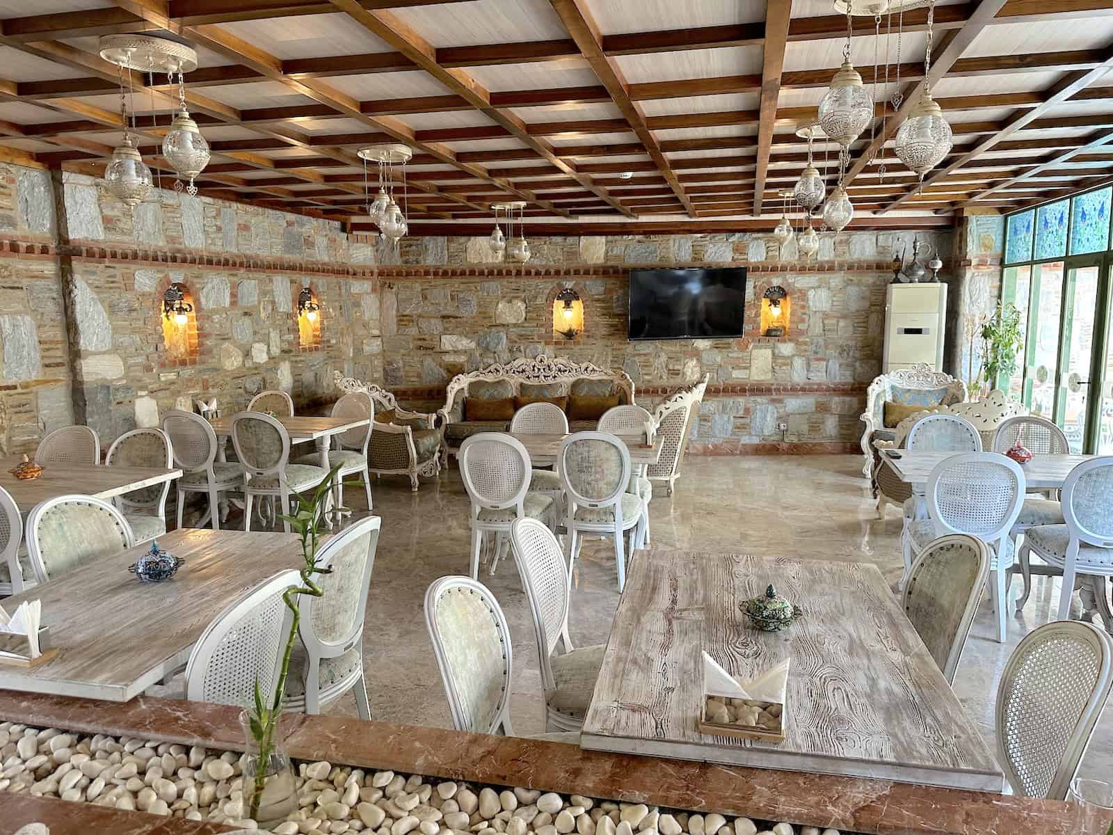 Reception and sitting area at Celsus Hotel