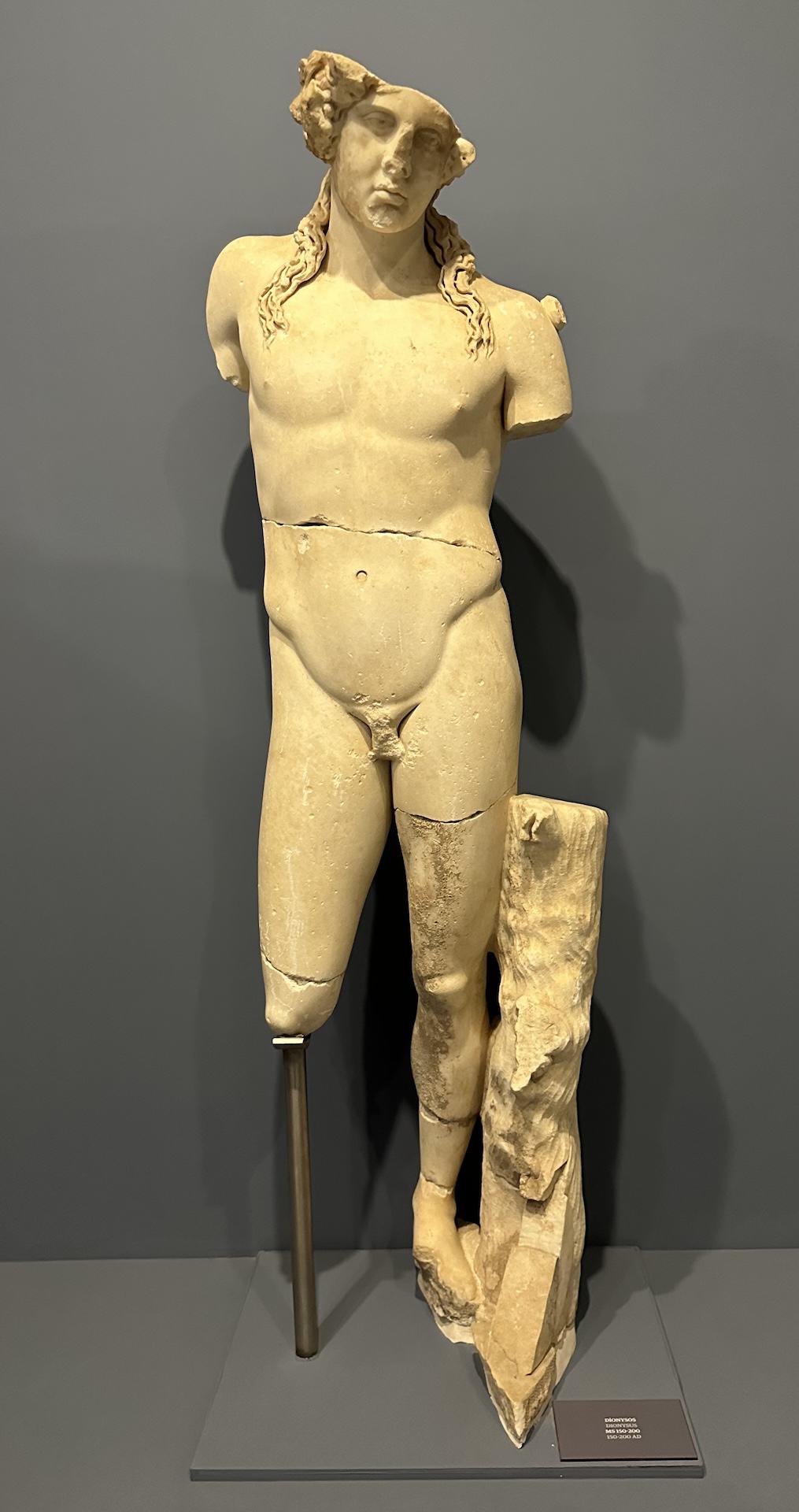 Statue of Dionysus from the Fountain of Trajan; 2nd century